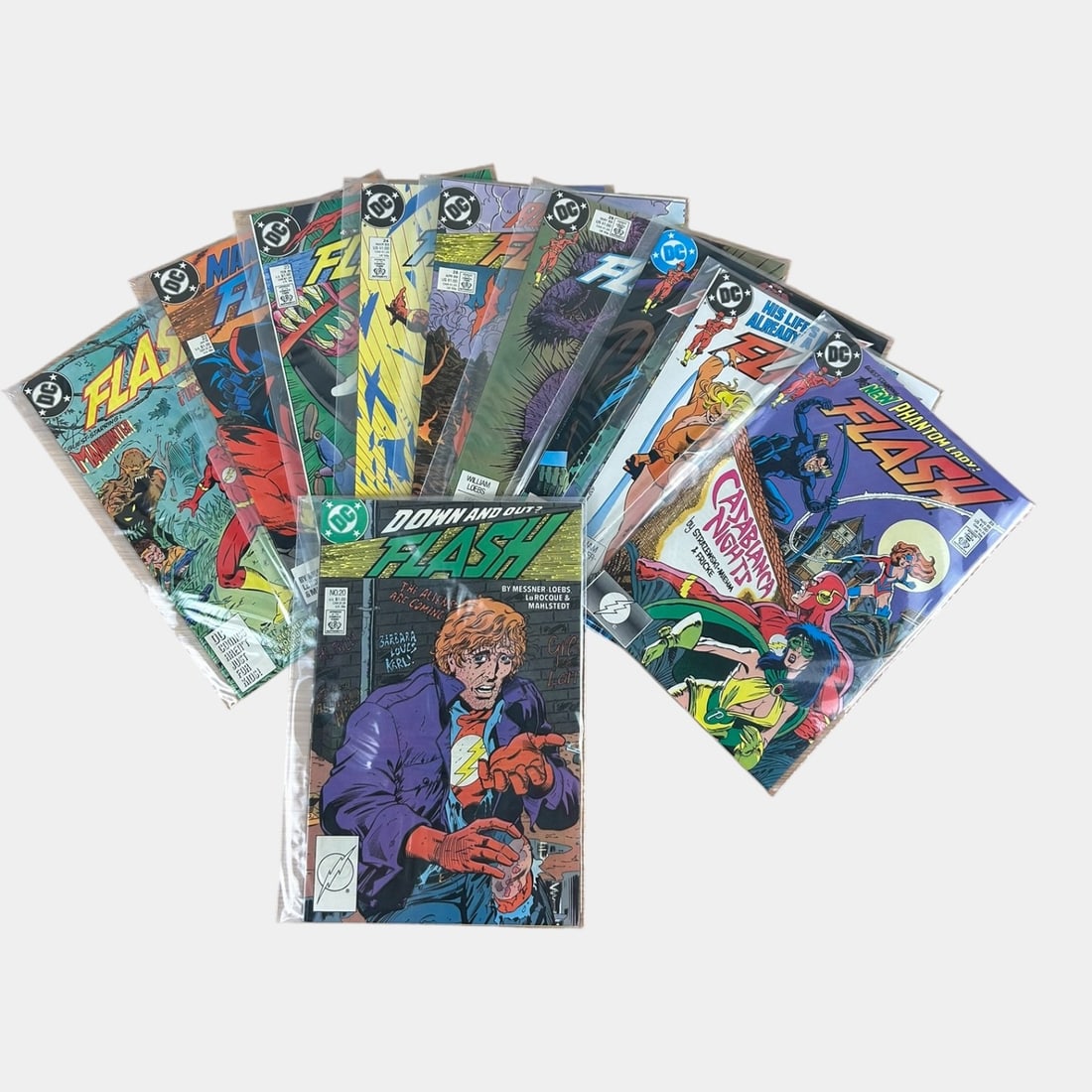 Flash #20-29 High Grade Copper Age Comic Book Run DC Comics (1 of 3)