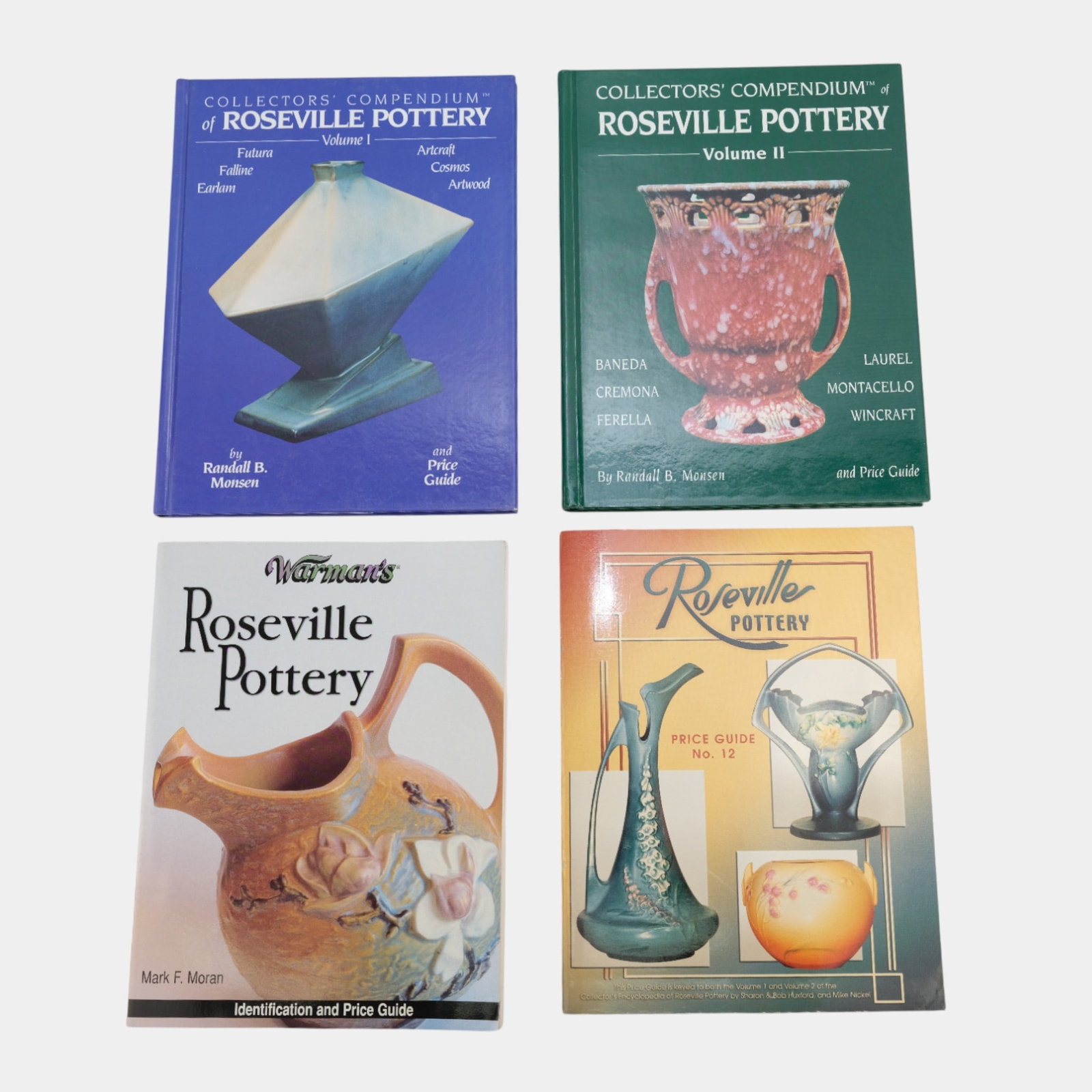 Roseville Pottery Collectors Compendium 1 & 2 With Other Reference Books (1 of 1)