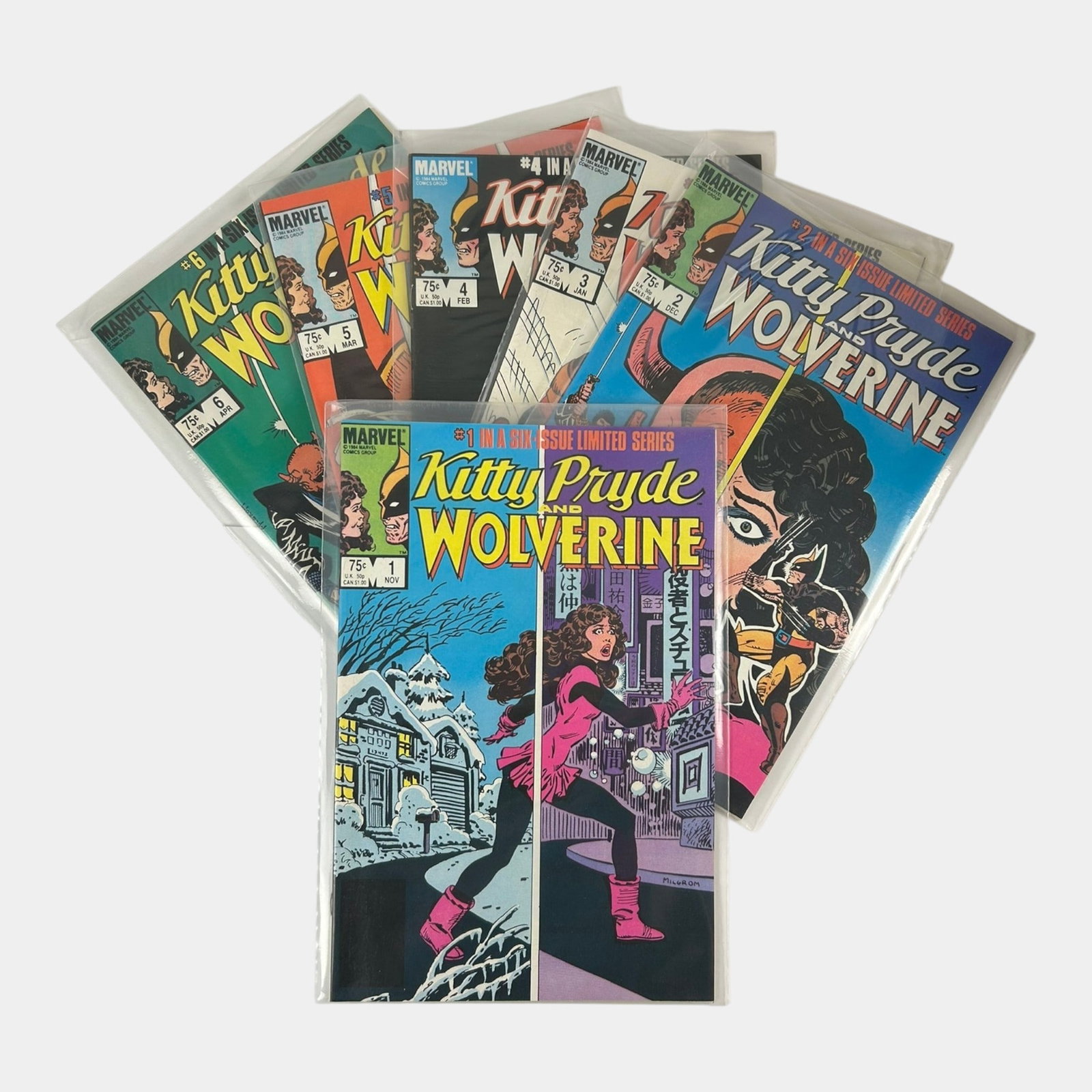 Kitty Pryde And Wolverine #1-6 Complete Series High Grade Key Comic Books Marvel Comics (1 of 3)