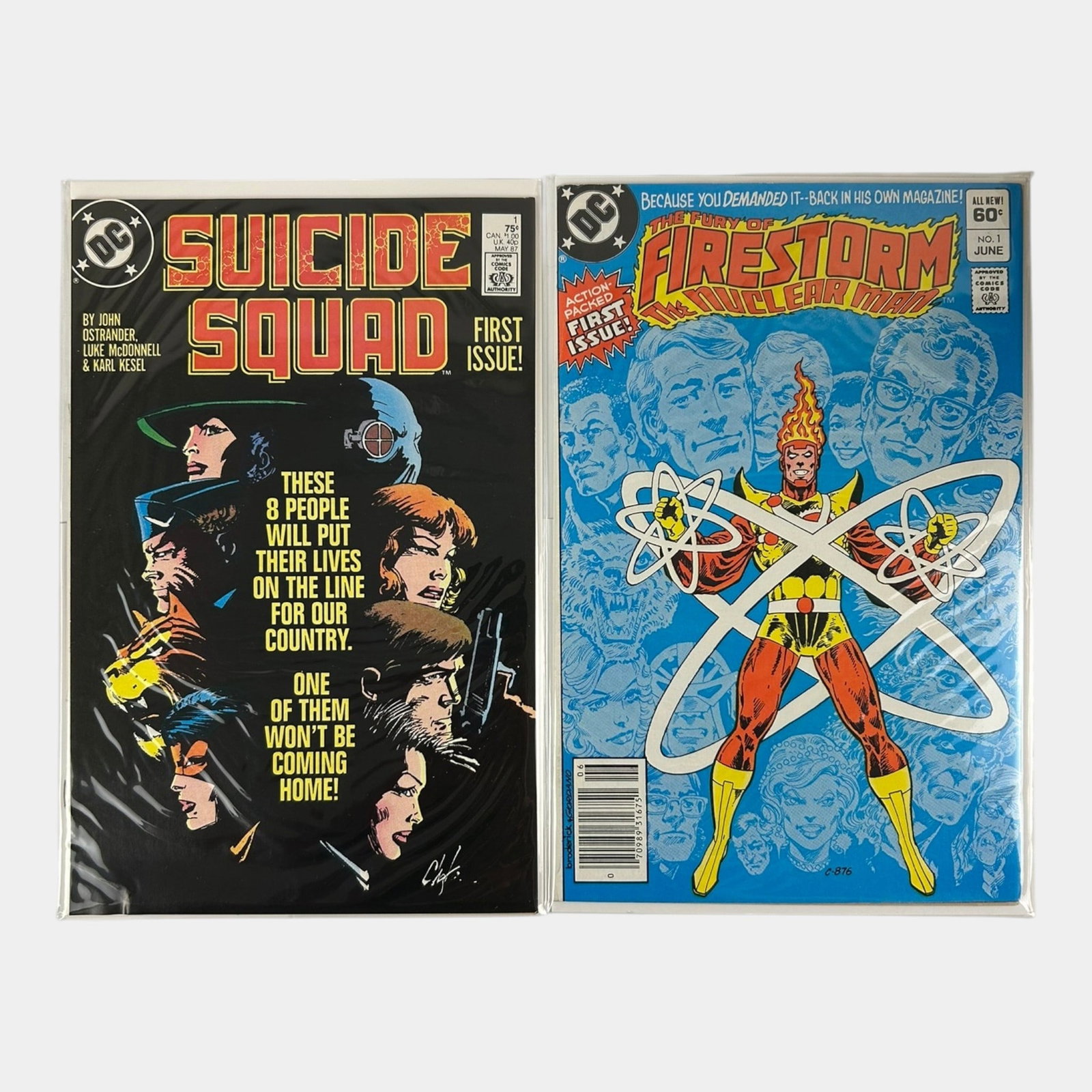 Suicide Squad #1 & Firestorm Nuclear Man #1 High Grade Key Comic Book Issues DC Comics (1 of 1)