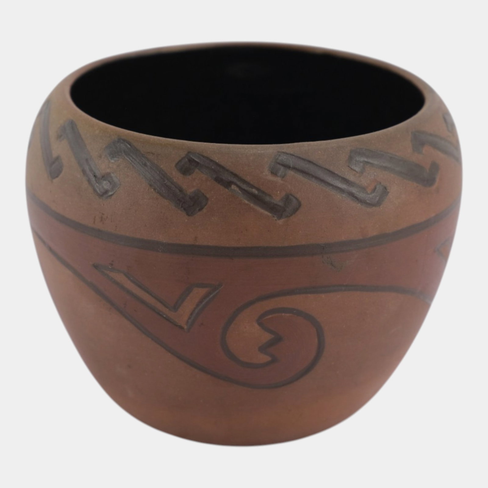 Clifton 1905-1914 Vintage Native American Art Pottery Hand Decorated Jardiniere (1 of 7)