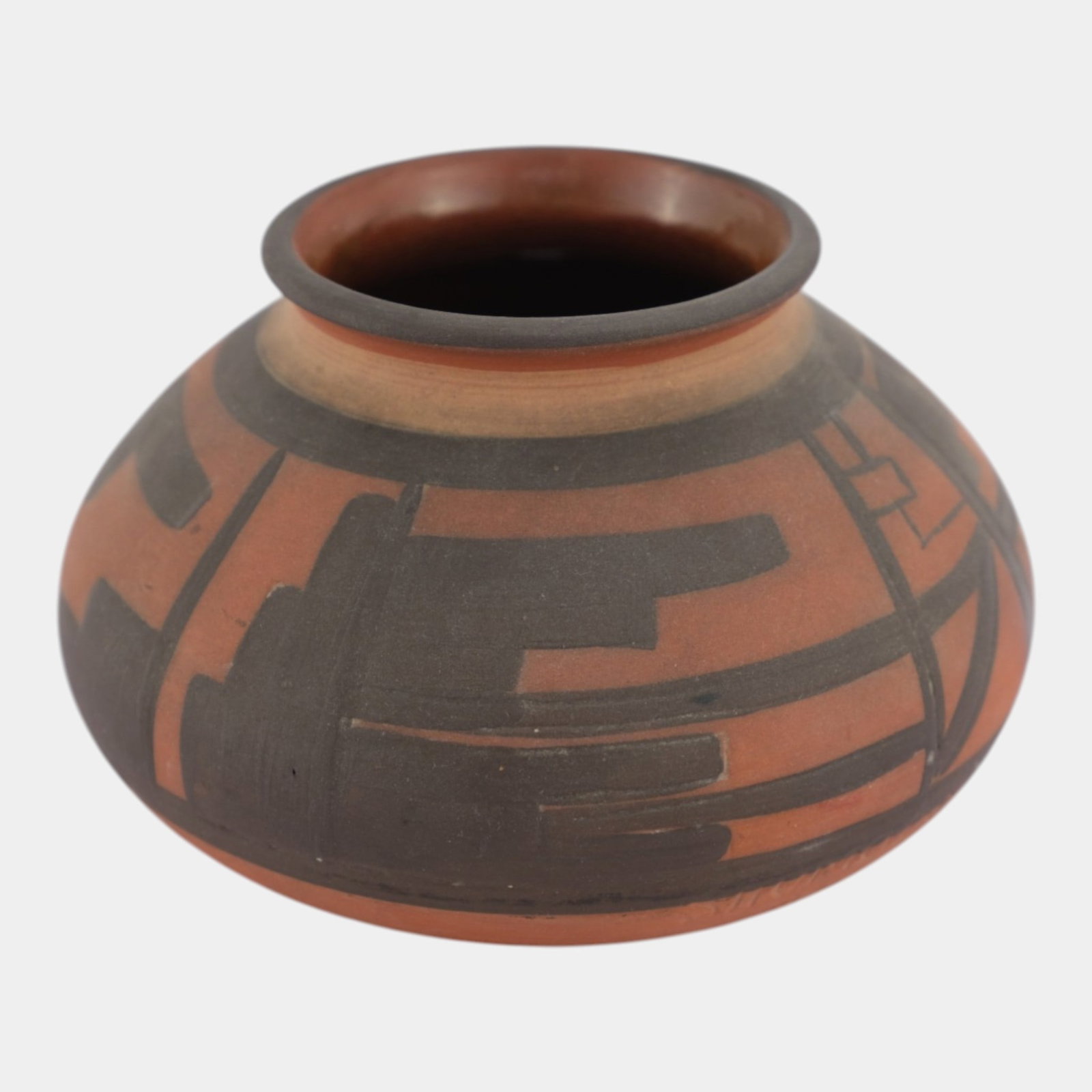 Clifton 1905-1914 Vintage Native American Art Pottery Hand Decorated Vase (1 of 6)