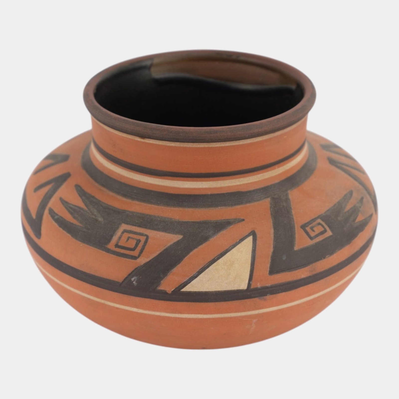 Clifton 1905-1914 Vintage Native American Art Pottery Hand Decorated Vase (1 of 6)