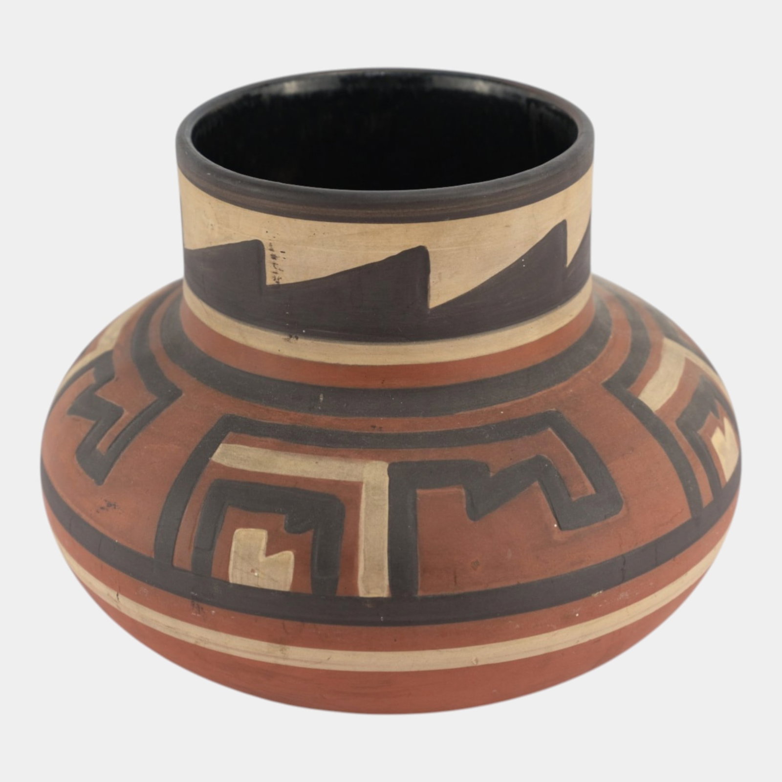 Clifton 1905-1914 Vintage Native American Art Pottery Hand Decorated Vase (1 of 7)