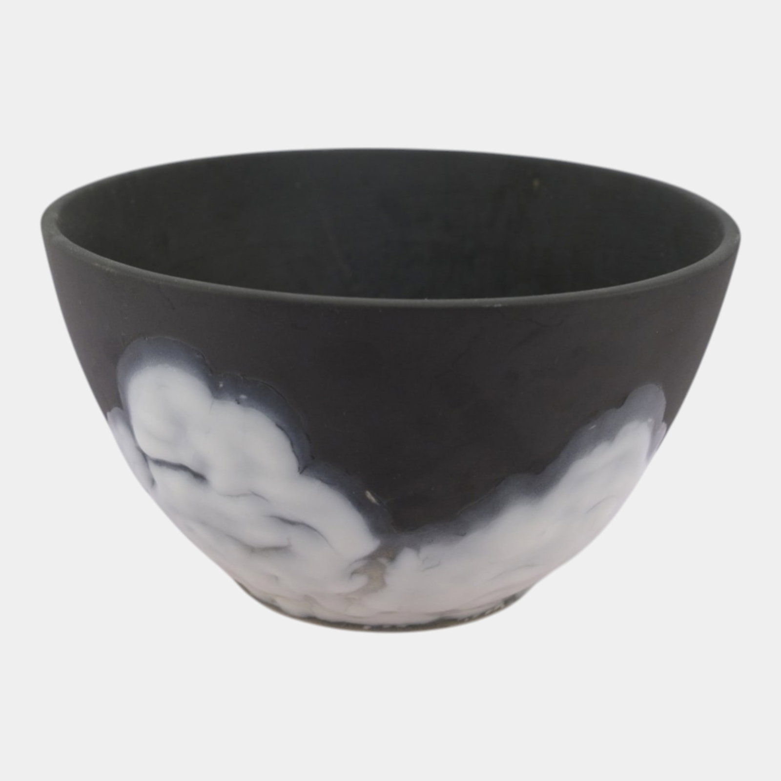 Rookwood Cirrus 1953 Vintage Mid Century Modern Pottery Black White Glazed Ceramic Bowl 7121: Professional, fast, and affordable in house shipping available for all items. Rookwood Cirrus 1953 Vintage Mid Century Modern Pottery Black White Glazed Ceramic Bowl 7121 Smoothly modern and atmospher