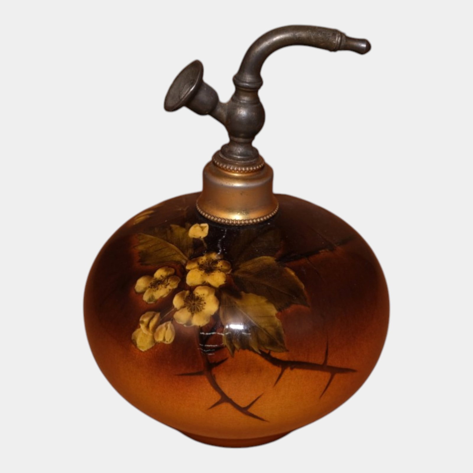 Rookwood 1895 Vintage Arts And Crafts Pottery Standard Glaze Ceramic Atomizer S1163 Nourse (1 of 6)