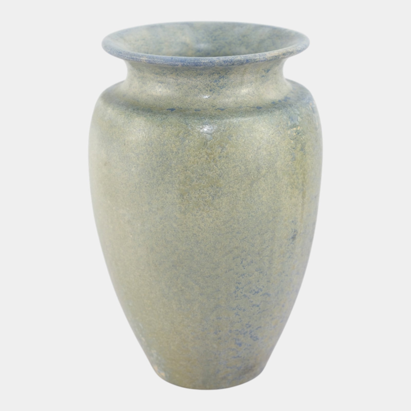 Arts And Crafts Pottery Sea Green To Gray Crystalline Vase (1 of 6)