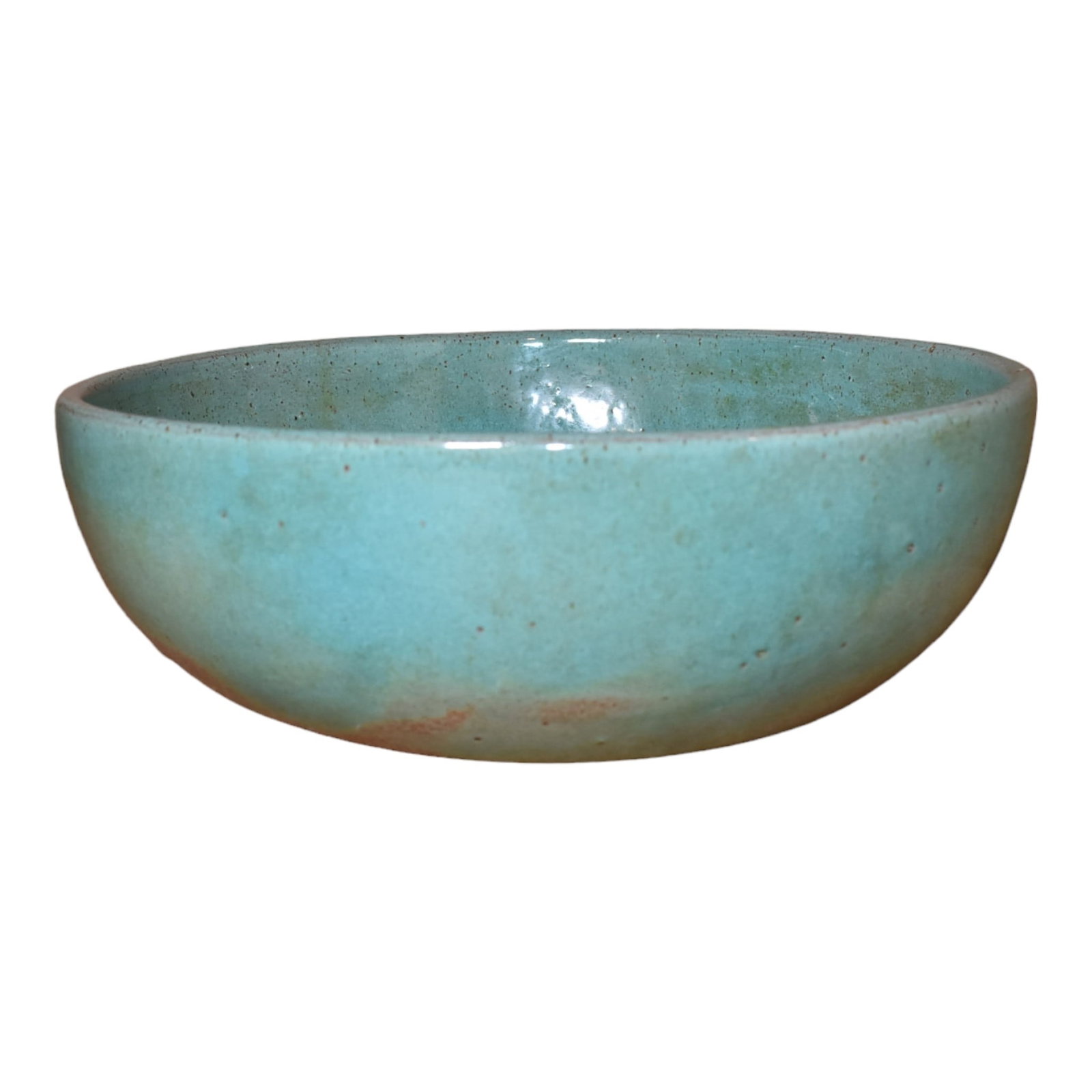 Pine Ridge Sioux Dakota Art Pottery Hand Made Green Native American Large Bowl Talbot (1 of 6)