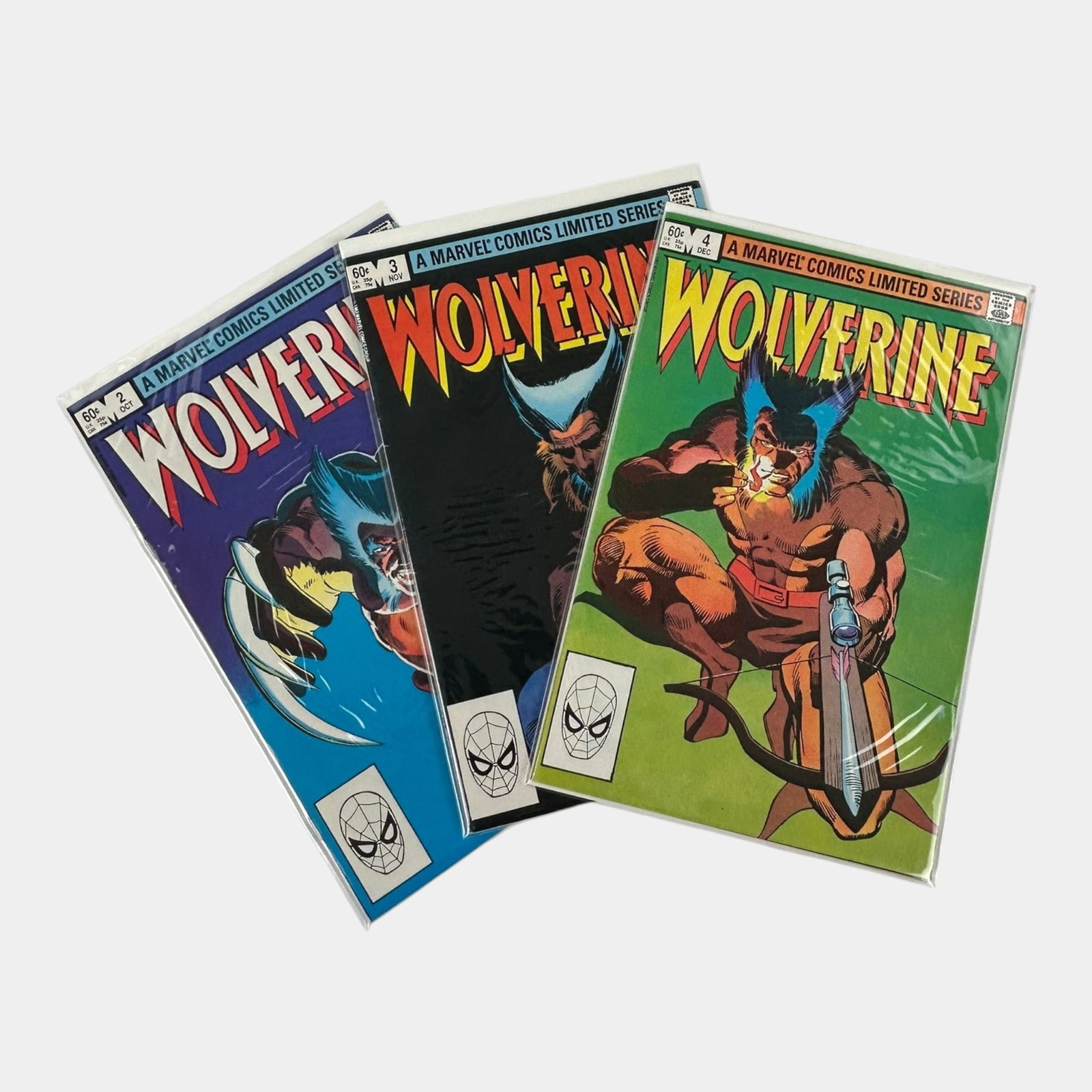 Wolverine Mini Series #2-4 Bronze Age Key Comic Books Marvel Comics (1 of 4)