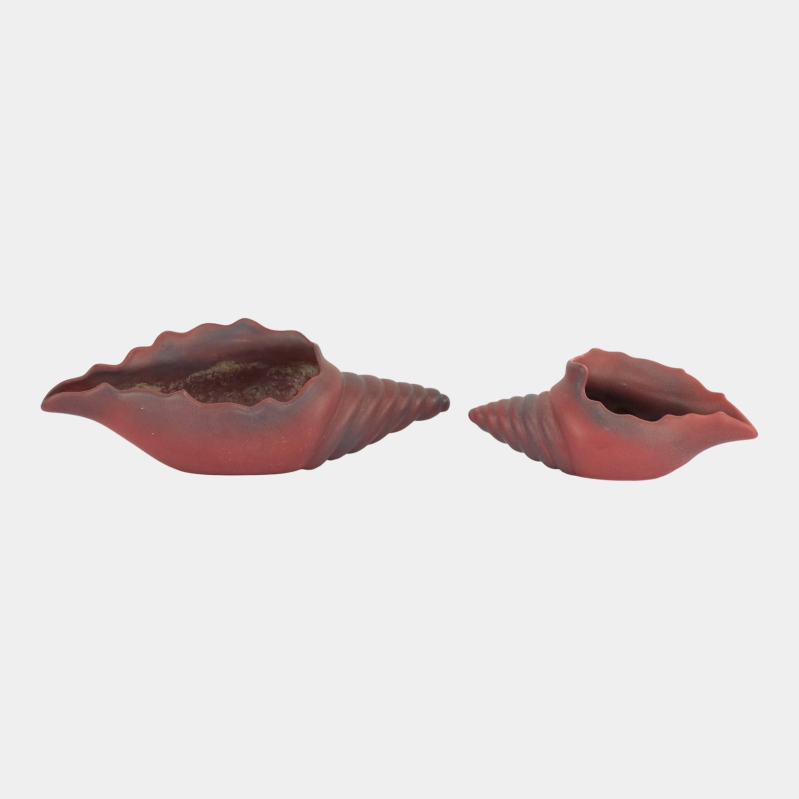 Van Briggle Art Deco Conch Shells (1 of 3)