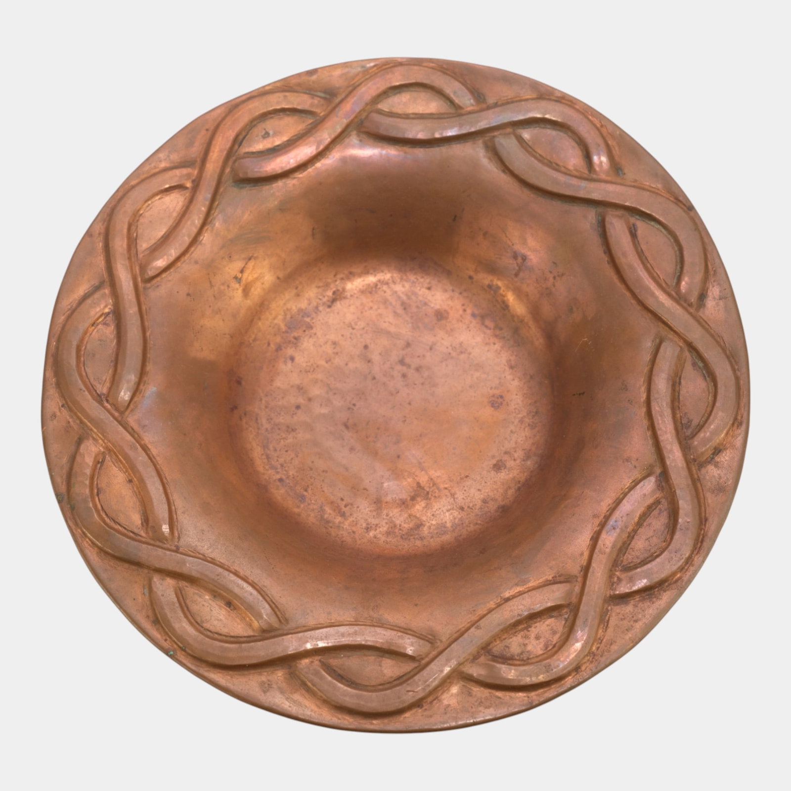 Nekrassoff Handwrought Arts And Crafts Mission Hammered Copper Bowl (1 of 3)