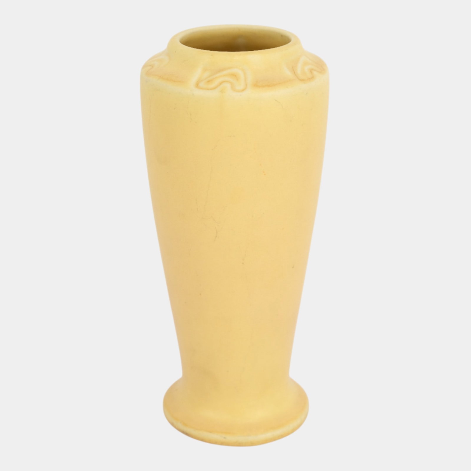Rookwood Pottery 1925 Arts And Crafts Yellow Floral Rim Vase 2112 (1 of 3)