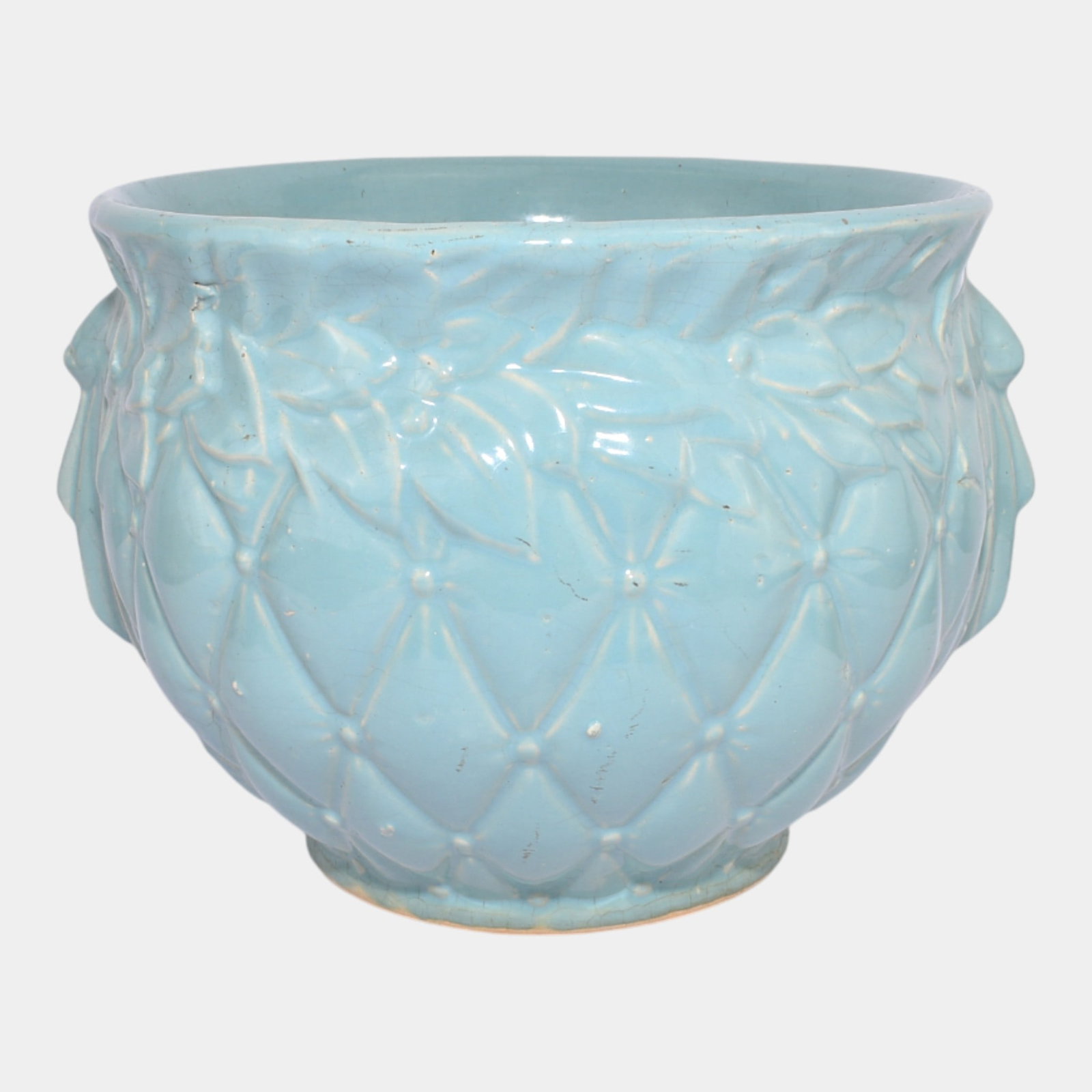 McCoy Blue Ceramic Large Jardiniere (1 of 3)
