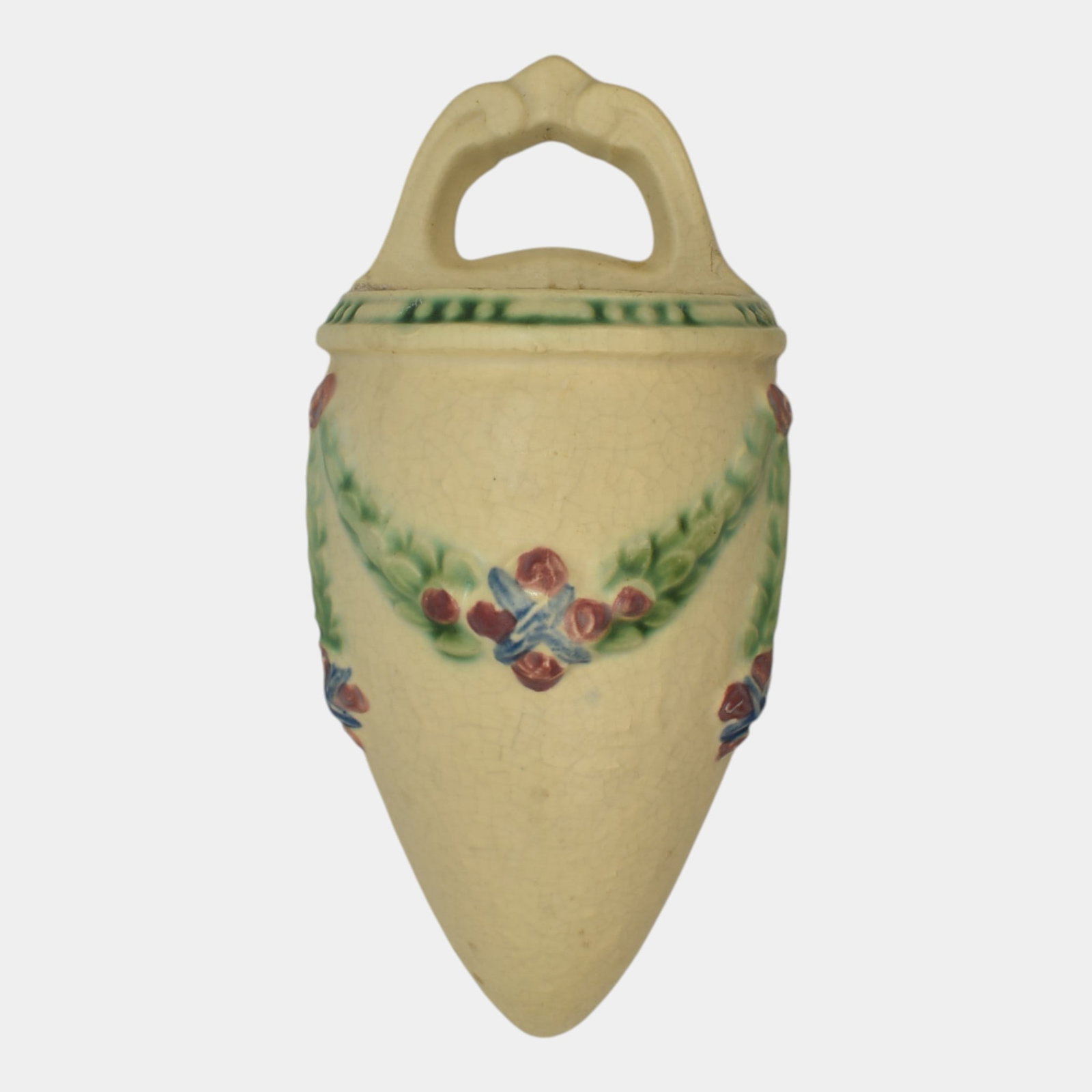 Roseville La Rose 1924 Pottery Wall Pocket 1234-8 (1 of 6)