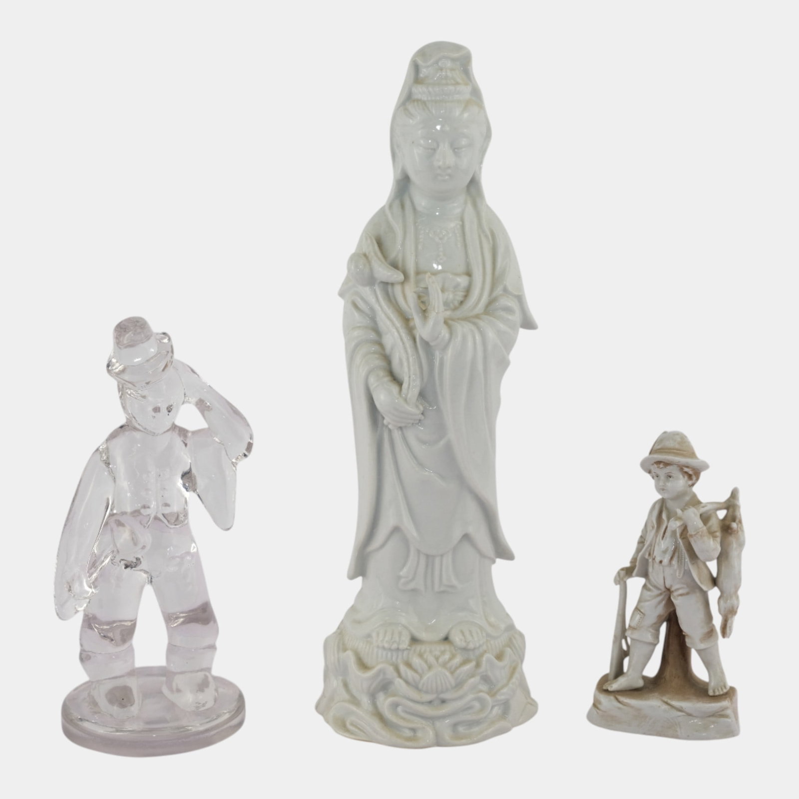Chinese Huanying Goddess Of Mercy, New Martinsville, Capodimonte Figurines (1 of 6)