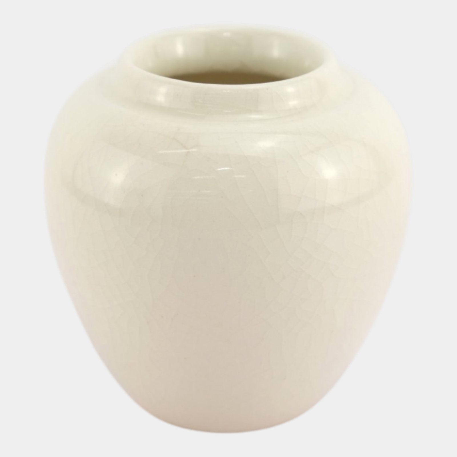Rookwood 1948 Vintage Arts & Crafts Pottery White Ceramic Vase 1321E (1 of 6)