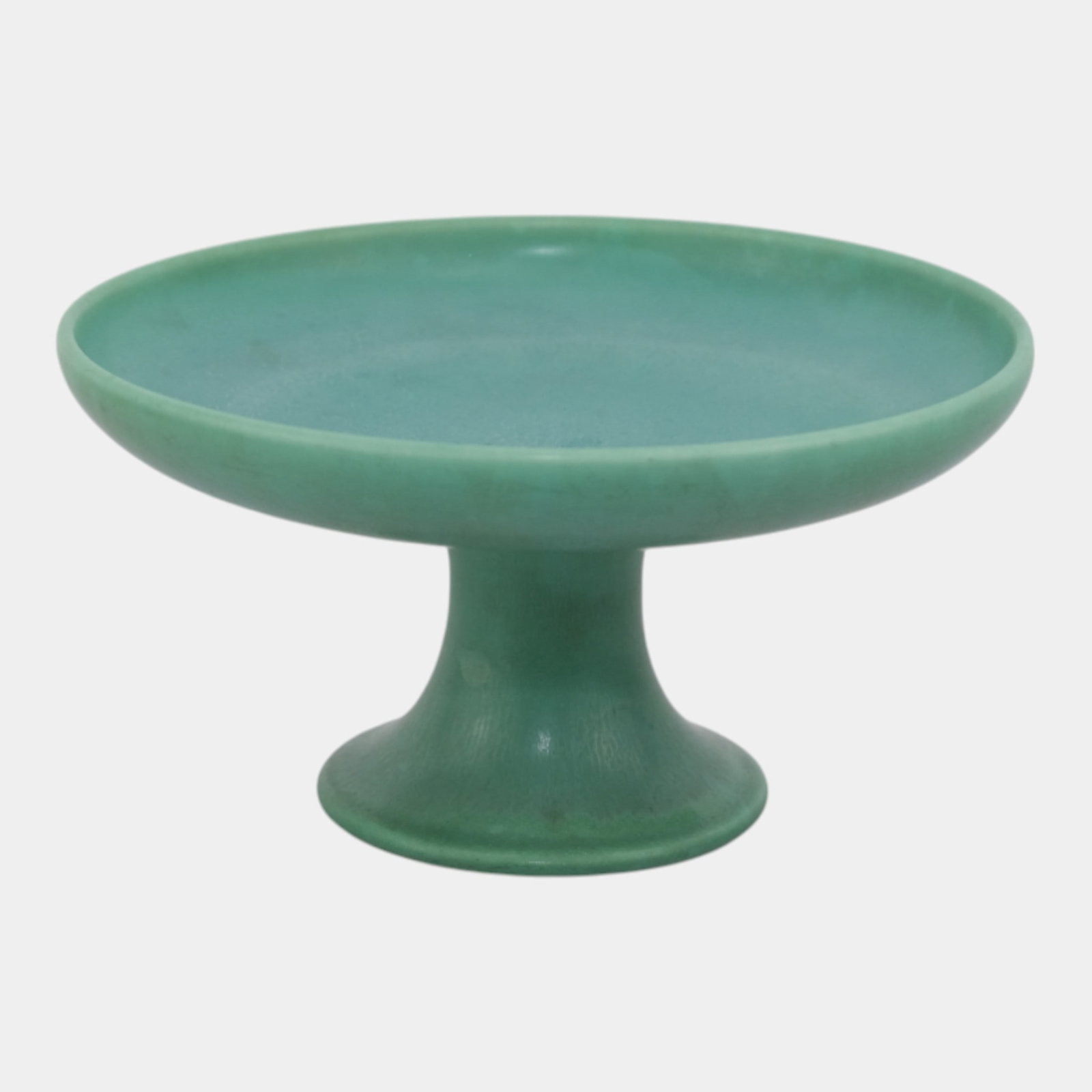 Rookwood 1938 Vintage Arts And Crafts Pottery Matte Green Pedestal Bowl 2259D (1 of 4)