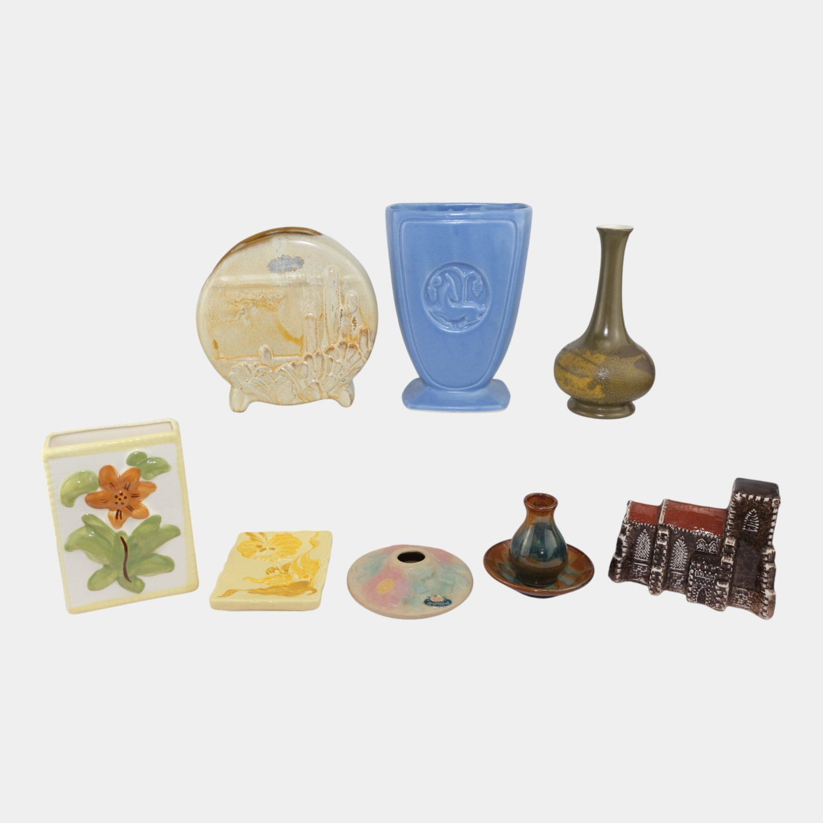 Frankoma RRP Rosemead Haeger Various Art Pottery Ceramic Candle Holder Vases (1 of 11)