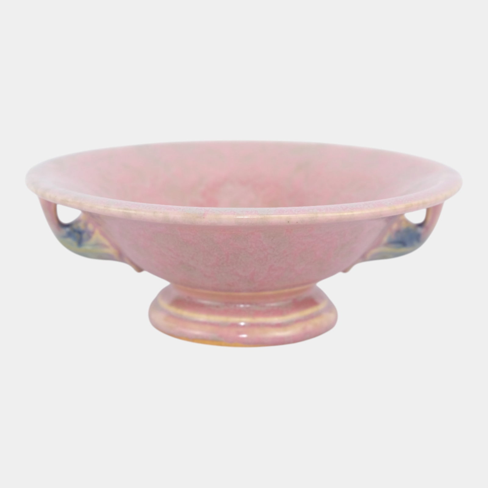 Roseville Tuscany Pink 1927 Vintage Art Deco Pottery Ceramic Bowl 172-9 (1 of 6)