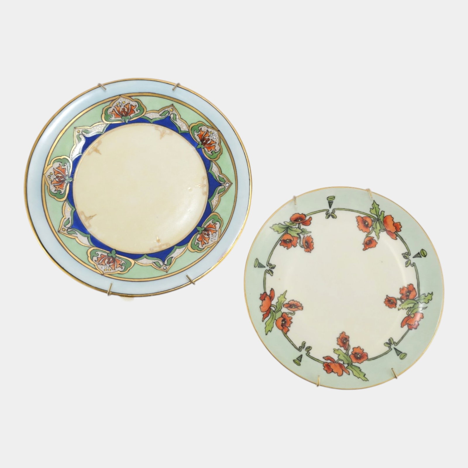 Haviland And D & C French Limoges Hand Painted Floral Porcelain Plates (1 of 6)