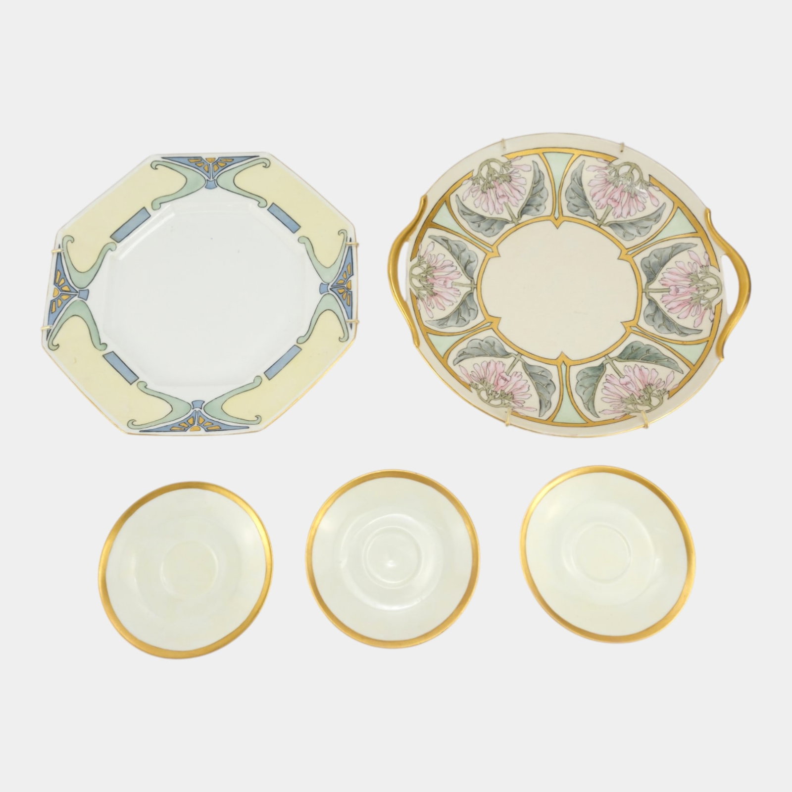 TV French Limoges, Vienna Austrian, And Other Assorted European Porcelain Plates: We offer affordable in-house shipping on all items.For higher resolution images please visit bid.craftedauctions.com TV French Limoges, Vienna Austrian, And Other Assorted European Porcelain Plates Ex