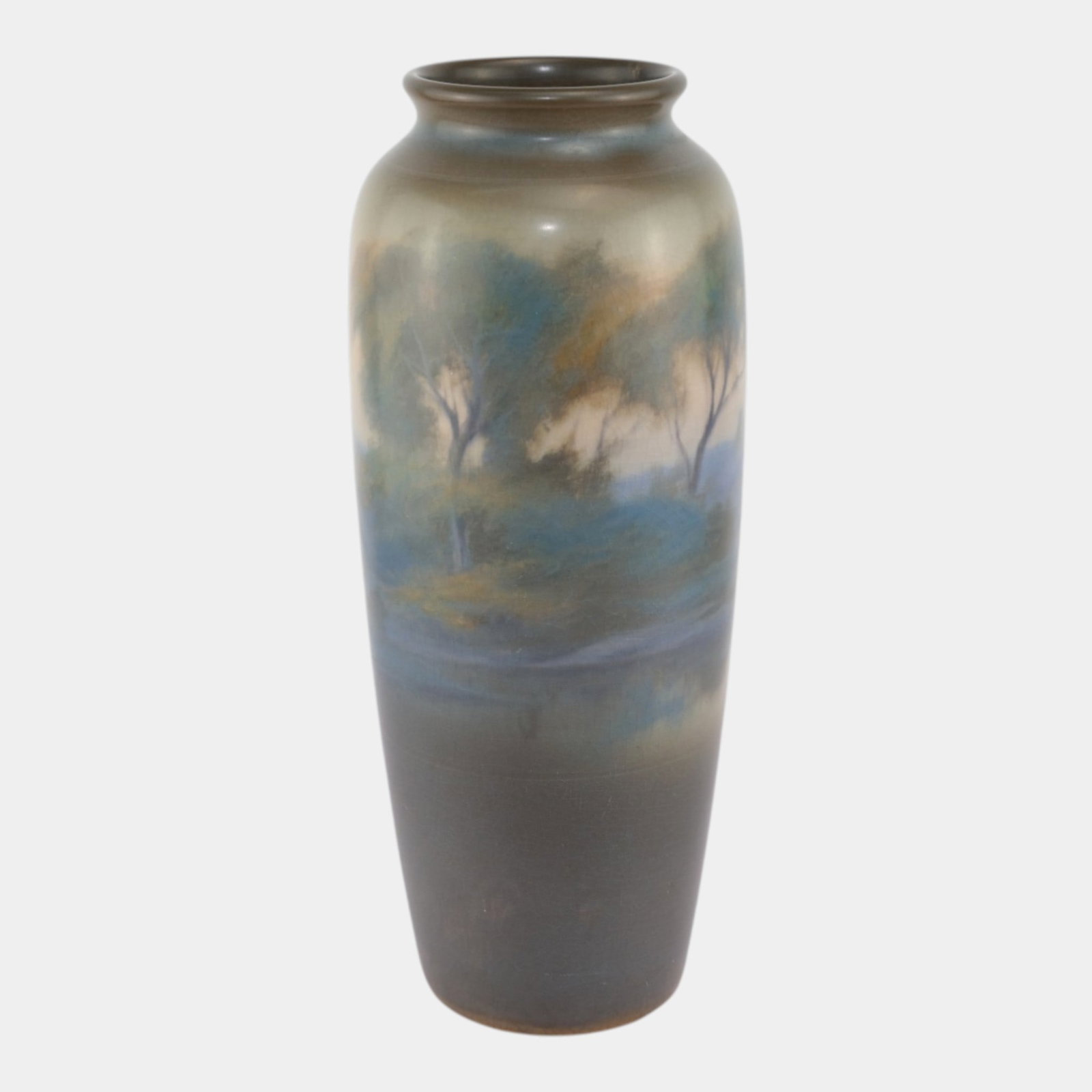 Rookwood 1920 Vintage Arts And Crafts Pottery Scenic Vellum Vase 904CC (1 of 7)