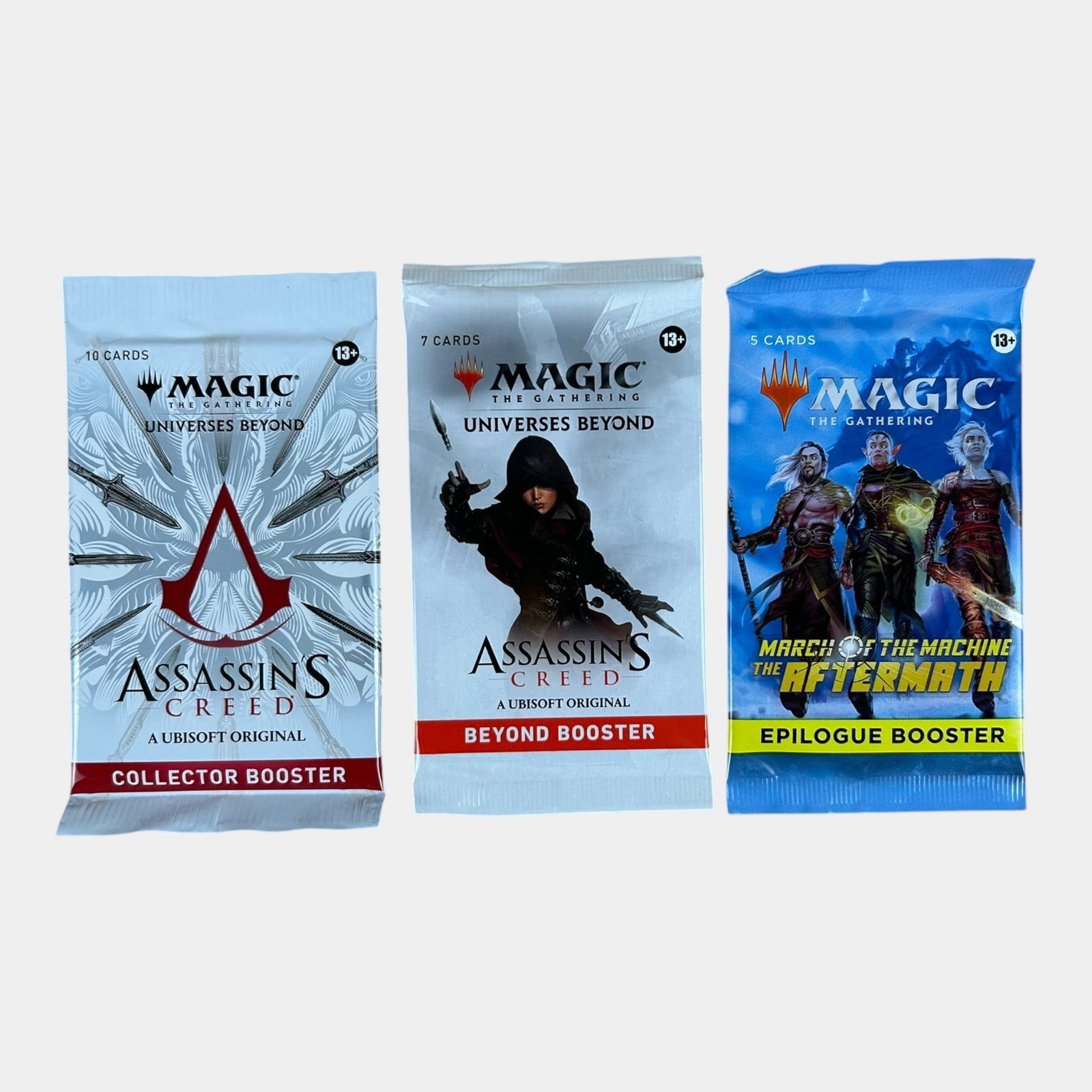 Magic The Gathering TCG Sealed Collector Booster Packs Assassins Creed Universe Beyond & Wrath Of (1 of 2)