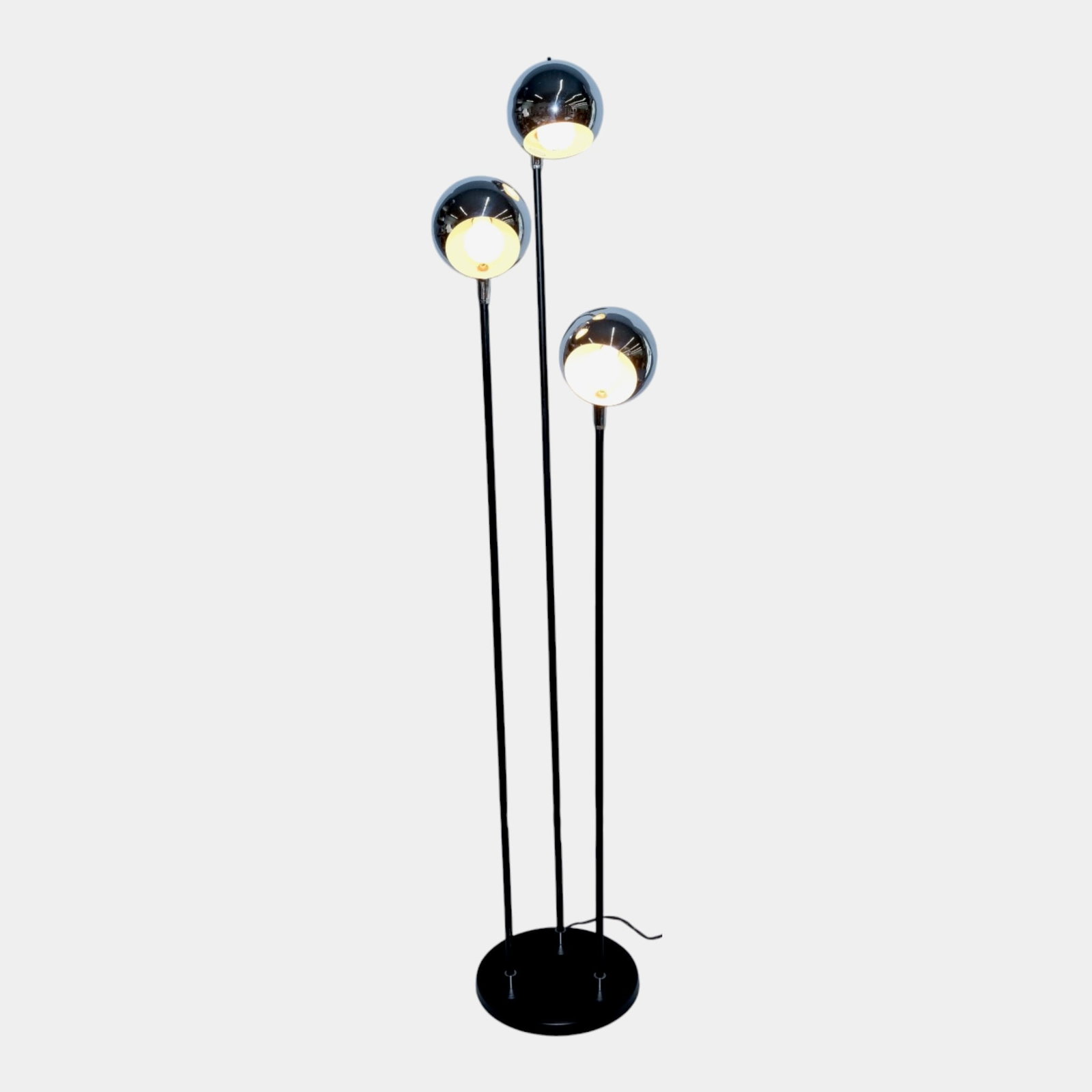 Robert Sonneman Mid Century Modern Floor Chrome Lamp (1 of 6)