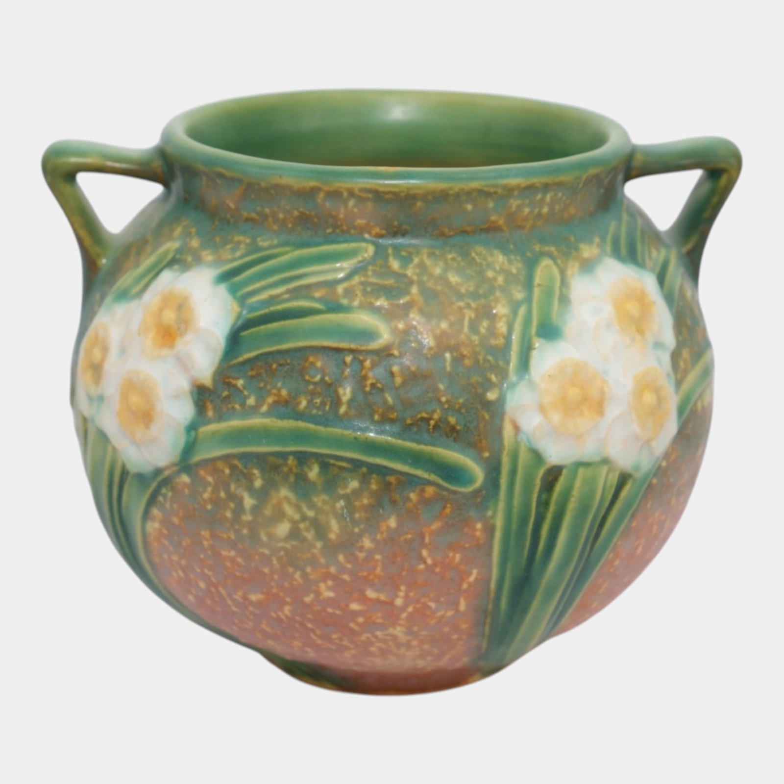 Roseville Jonquil 1931 Vintage Arts And Crafts Pottery Jardiniere Planter 542-5 (1 of 6)