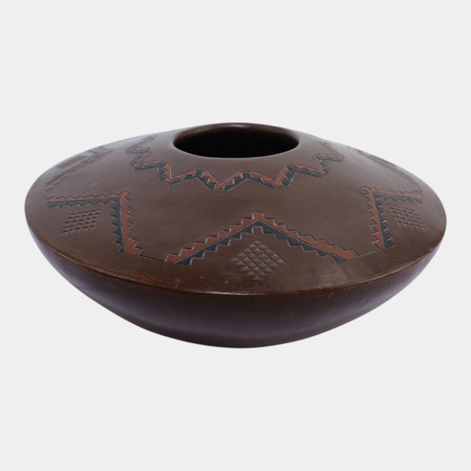 Lorraine Williams Navajo Dine Large Pottery Olla (1 of 6)
