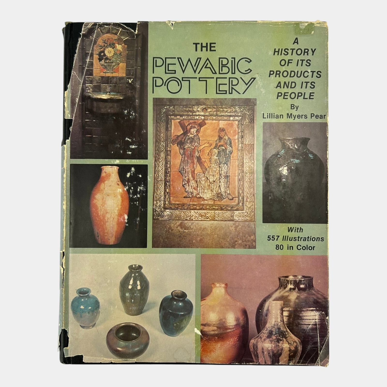 The Pewabic Pottery: A History Of Its Products And Its People By Lillian Myers Pear Reference Book: Professional, fast, and affordable in house shipping available for all items.For higher resolution images please visit www.bid.craftedauctions.com The Pewabic Pottery: A History Of Its Products And It