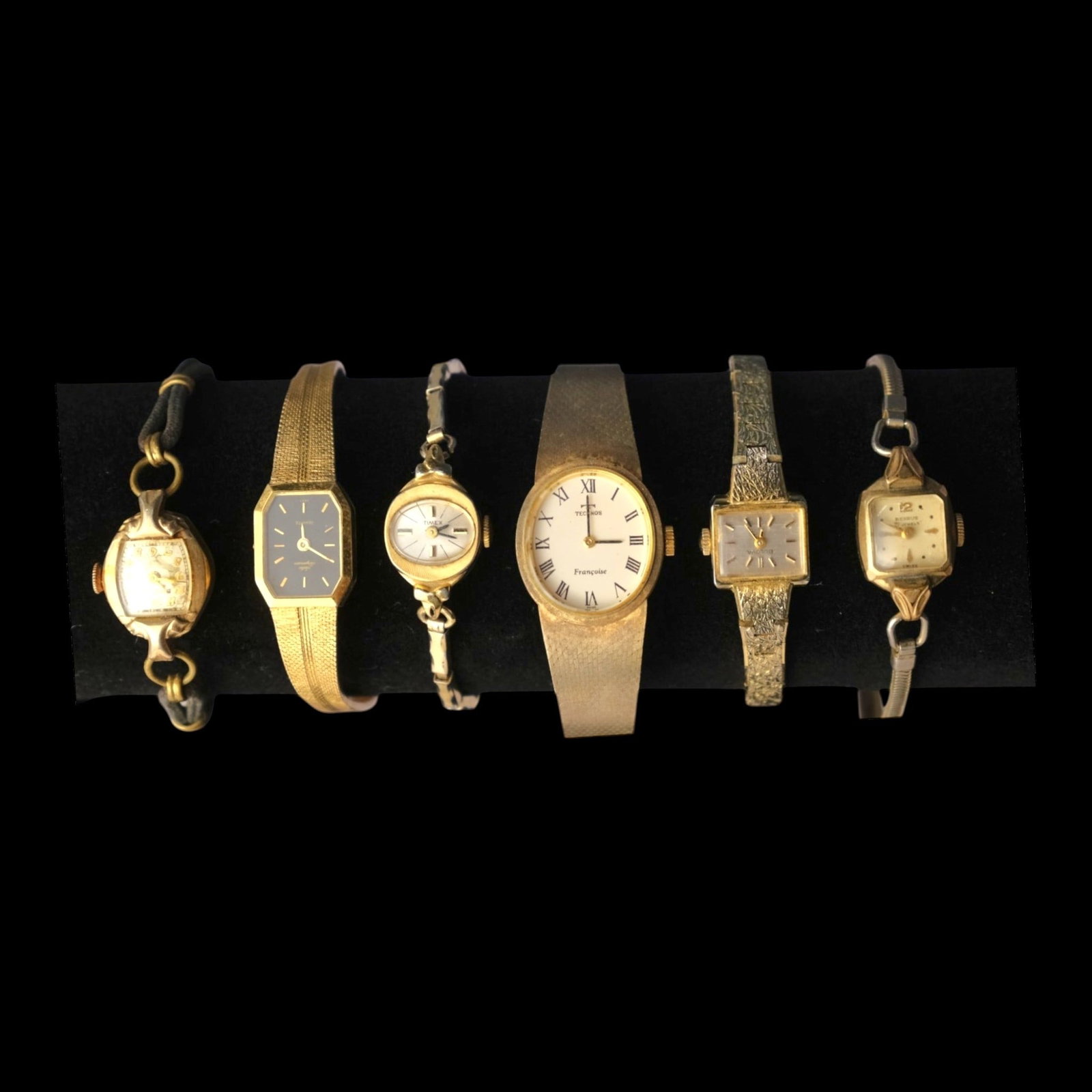 Benrus Bulova Timex Quartz & Mechanical Wristwatch Collection Vintage Women's Watch Lot: Professional, fast, and affordable in house shipping available for all items.For higher resolution images please visit bid.craftedauctions.com Vintage wristwatch collection including Benrus, Bulova, T