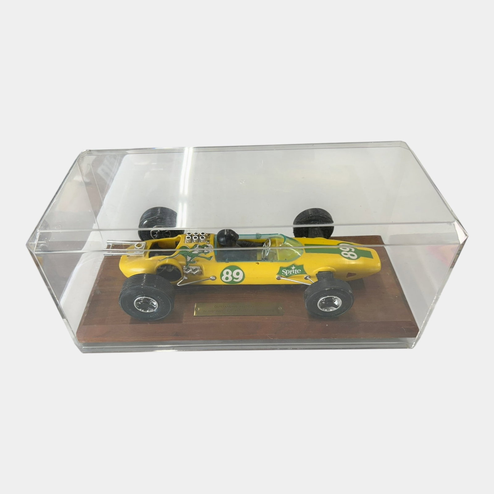 Wen-Mac Testors Outstanding Participation in the Indy 500 Sprite Promotional Toy Car: Professional, fast, and affordable in house shipping available for all items. For higher resolution images please visit bid.craftedauctions.com Wen-Mac Testors Outstanding Participation in the Indy 50