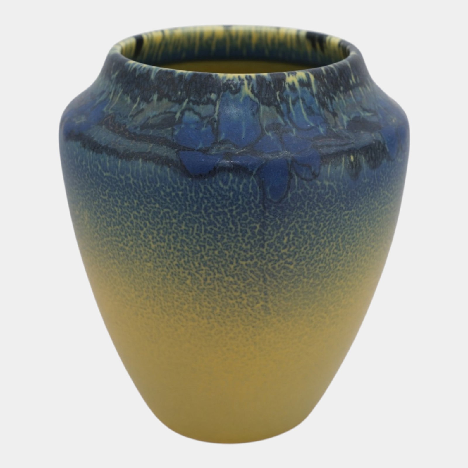 Rookwood 1924 Vintage Arts And Crafts Pottery Blue Yellow Ceramic Vase 1780 Sallie Coyne (1 of 6)
