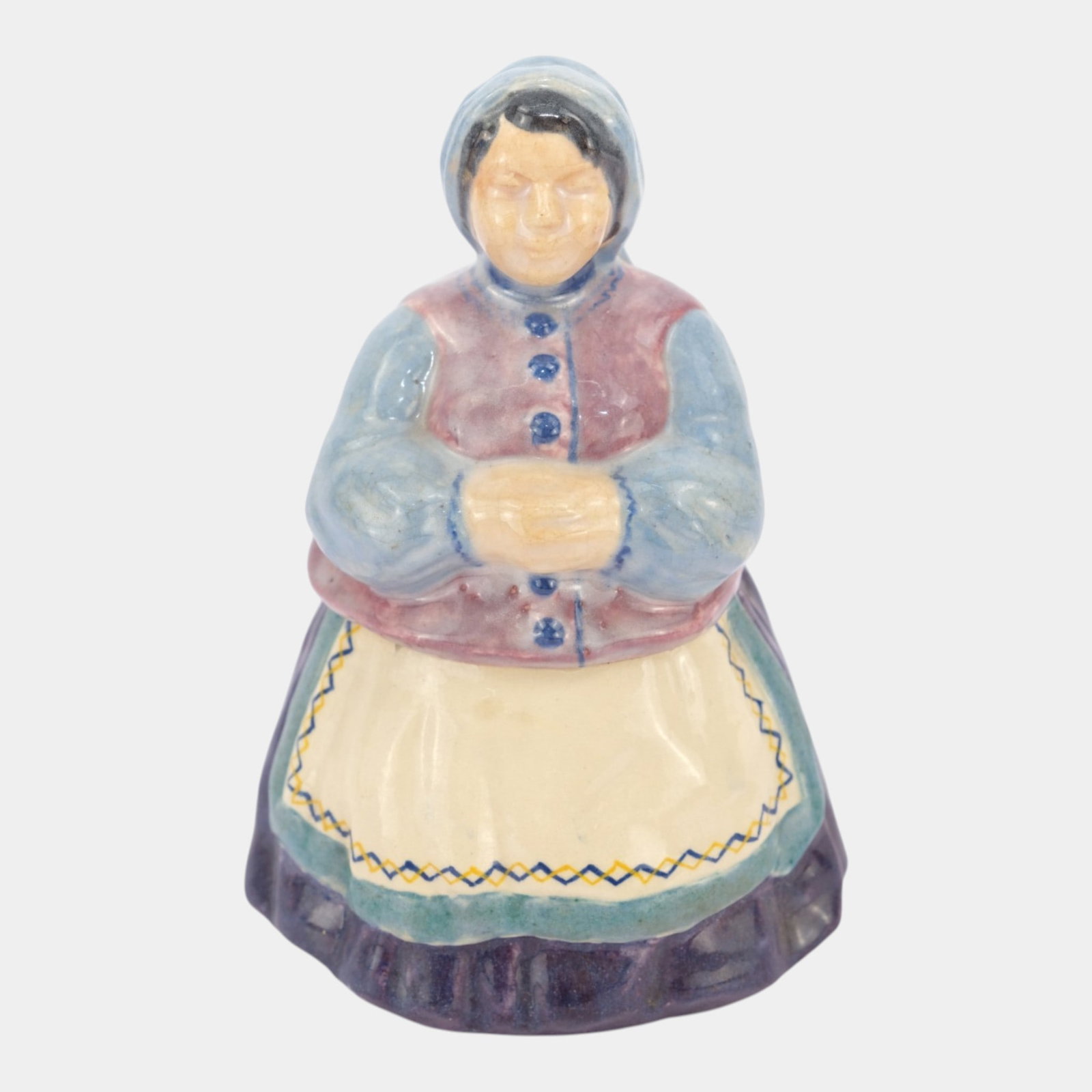 Brayton Laguna California Art Deco Dutch Woman Figural Cookie Jar Hand Painted Pottery: Professional, fast, and affordable in house shipping available for all items. For higher resolution images please visit bid.craftedauctions.com Brayton Laguna California Art Deco Dutch Woman Figural C