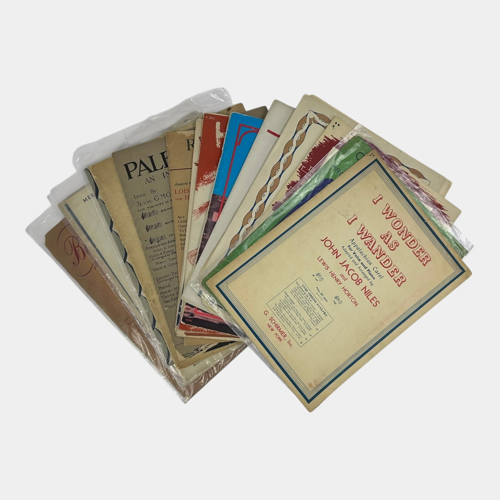 Robin Hood, He's Goin' Away, & Other Mid Century Music & Lyric Song Books (1 of 5)
