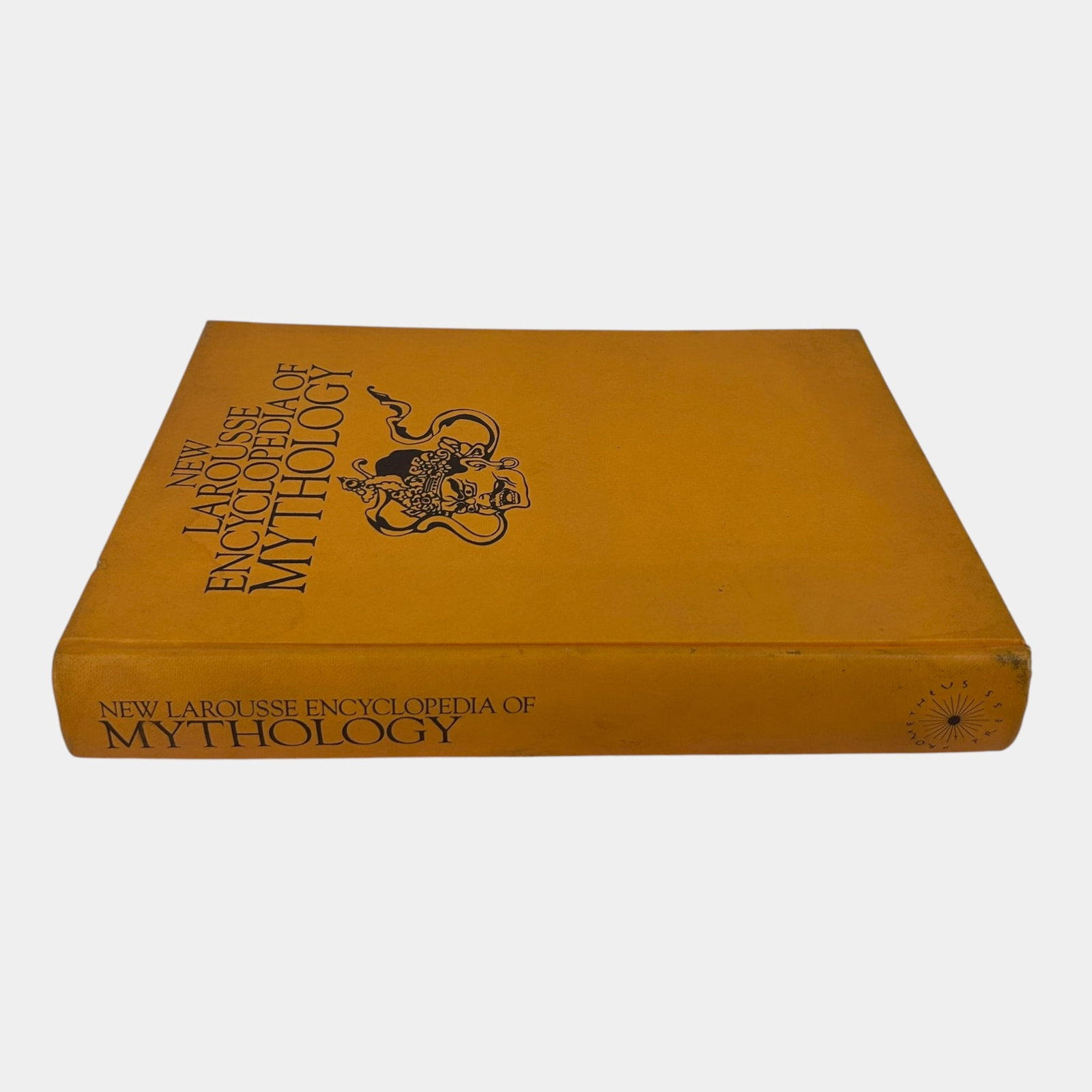 New Larousse Encyclopedia of Mythology Hard Cover Coffee Table Book: Professional, fast, and affordable in house shipping available for all items. For higher resolution images please visit bid.craftedauctions.com Auction Excellent condition. Age related wear.