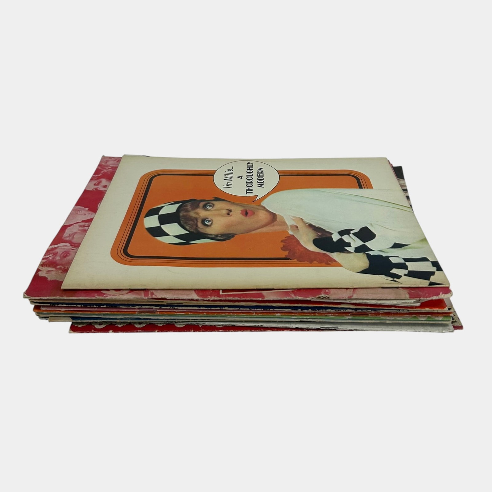 Thoroughly Modern Millie, Follow The Girls, Phyllis Diller, & Other Mid Century Souvenir Programs: Professional, fast, and affordable in house shipping available for all items. For higher resolution images please visit bid.craftedauctions.com Auction Excellent condition. Age related wear.