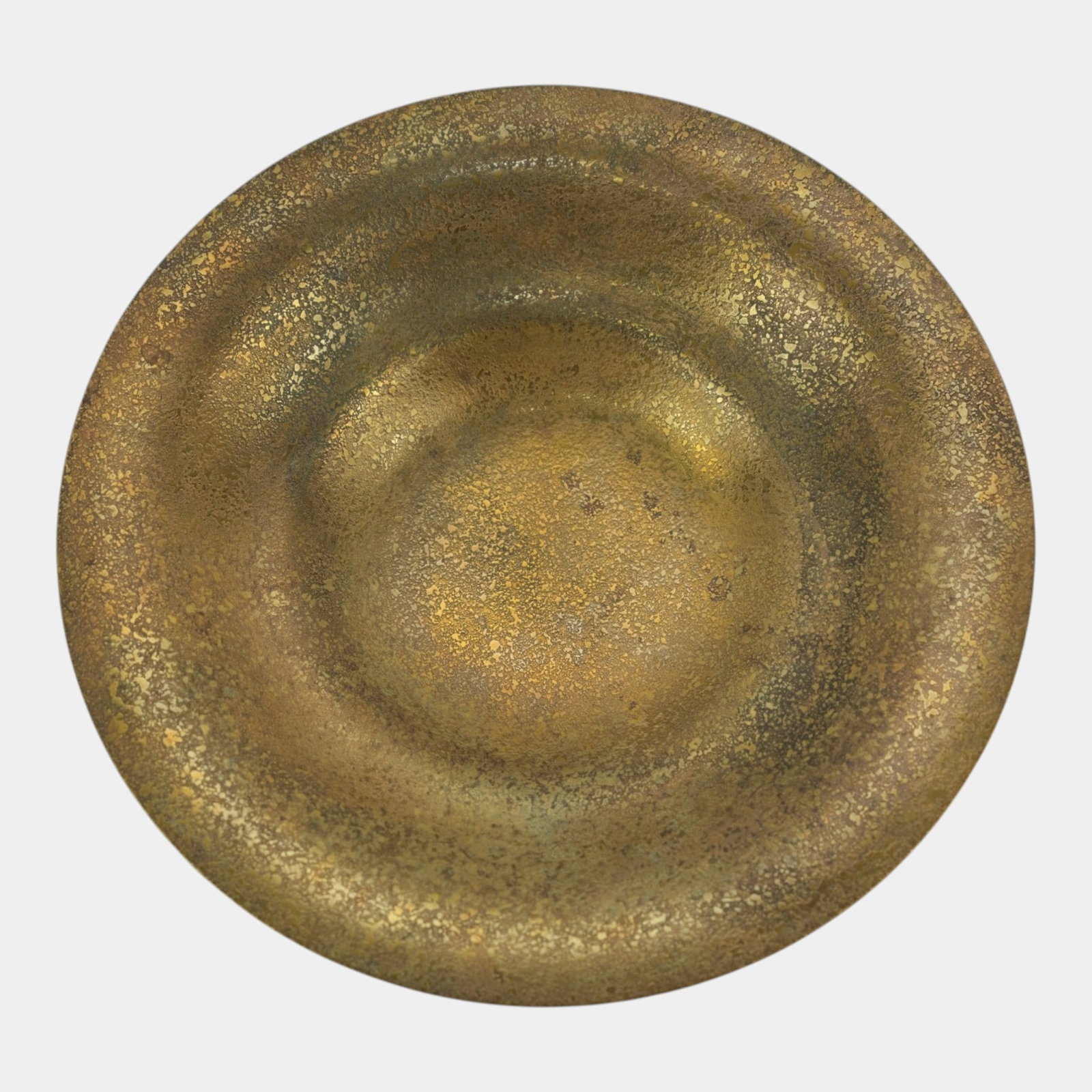 Tiffany Studio New York 1920s Arts And Crafts Gold Dore Bronze 9" Diameter Bowl 1708 (1 of 5)