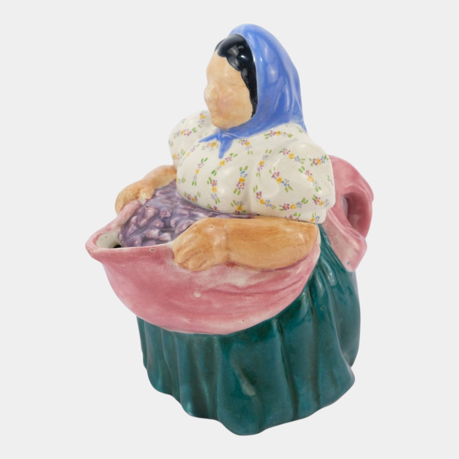 Brayton Laguna California Mid Century Hand Painted Dutch Woman Figural Cookie Jar: Professional, fast, and affordable in house shipping available for all items. For higher resolution images please visit bid.craftedauctions.com Brayton Laguna California Mid Century Hand Painted Dutch