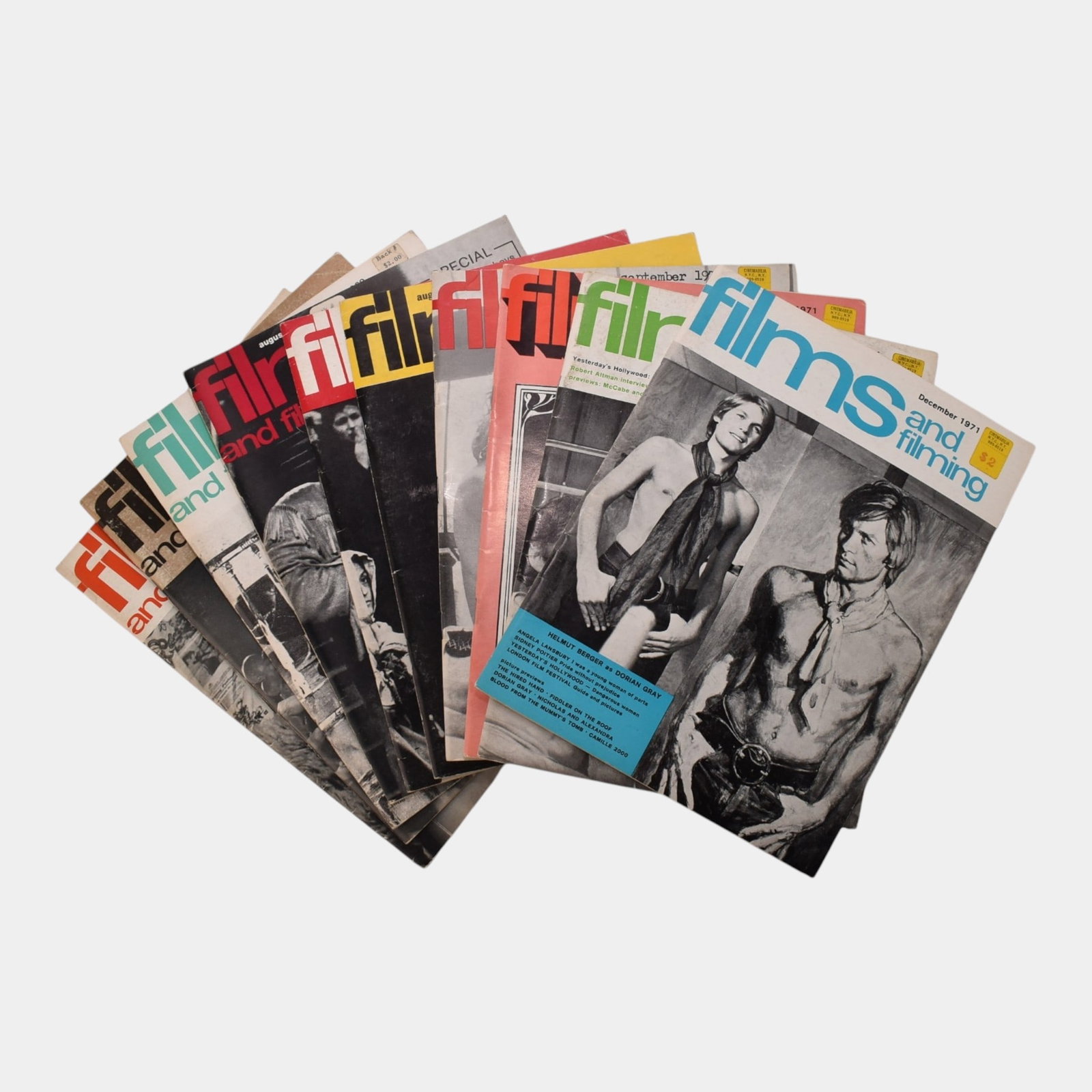 Films And Filming Magazine 1960s Issues Featuring Jon Voight & Dustin Hoffman Midnight Cowboy Cover: Professional, fast, and affordable in house shipping available for all items. For higher resolution images please visit bid.craftedauctions.com Films And Filming Magazine 1960s Issues Featuring Jon Vo