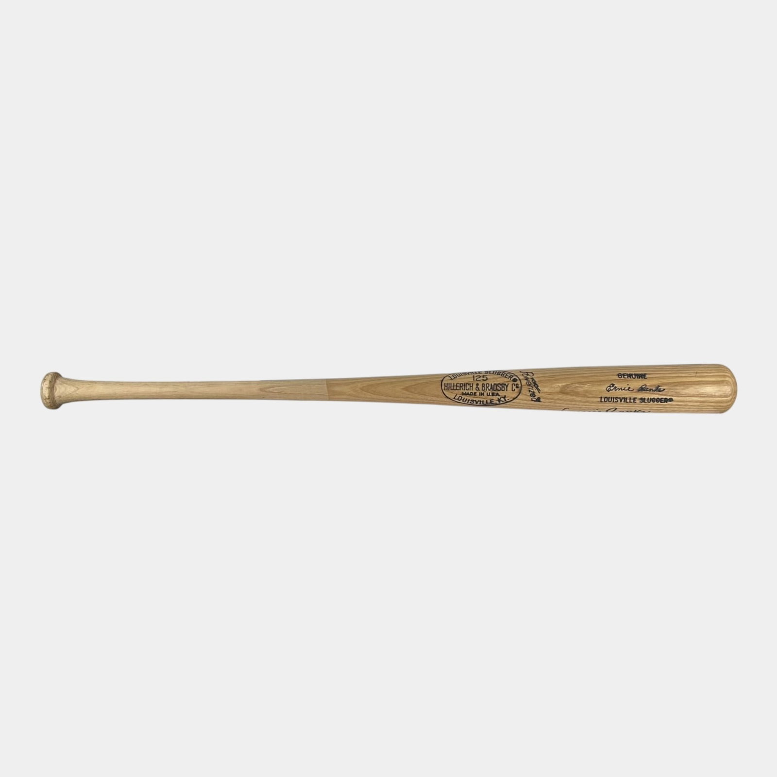 Ernie Banks H.O.F. 1977 Signed Autographed Louisville Slugger Baseball Bat: Professional, fast, and affordable in house shipping available for all items. For higher resolution images please visit bid.craftedauctions.com Ernie Banks H.O.F. 1977 Signed Autographed Louisville Sl