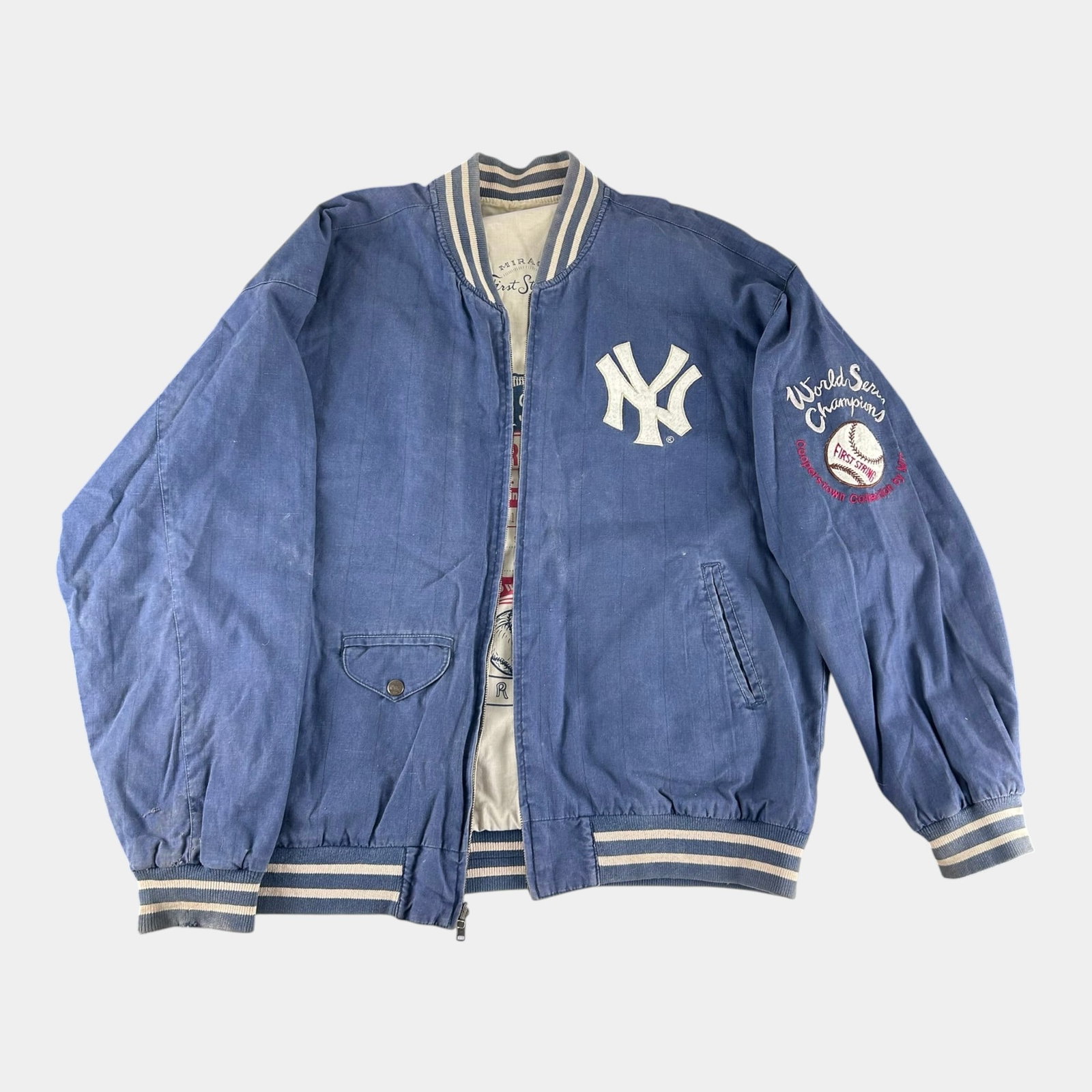 New York Yankees 1961 World Series Campions Reversible Jacket By Mirage (1 of 4)