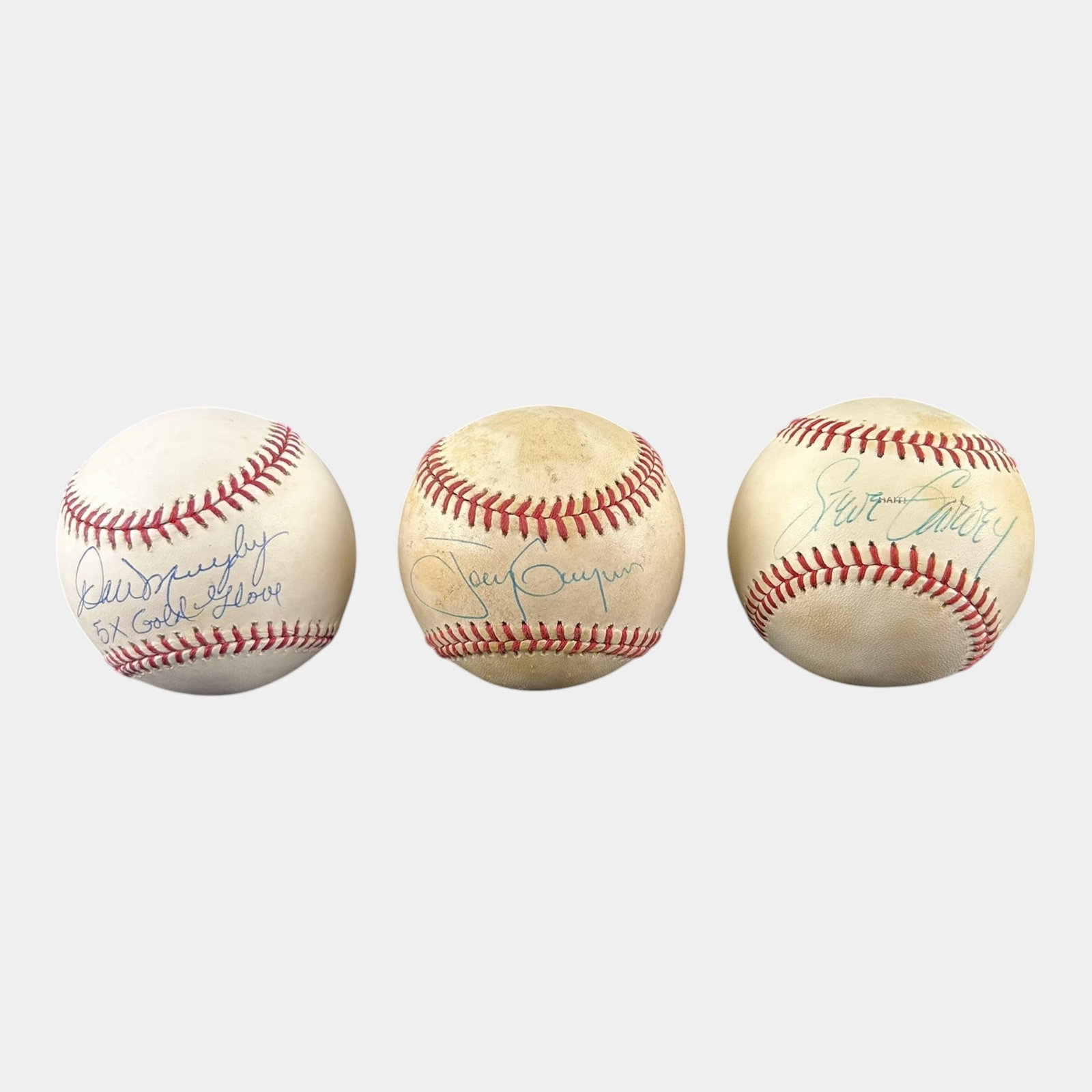 Dale Murphy, Tony Gwynn, Steve Garvey Hand Signed Autographed Baseballs: Professional, fast, and affordable in house shipping available for all items. For higher resolution images please visit bid.craftedauctions.com Dale Murphy, Tony Gwynn, Steve Garvey Hand Signed Autogr