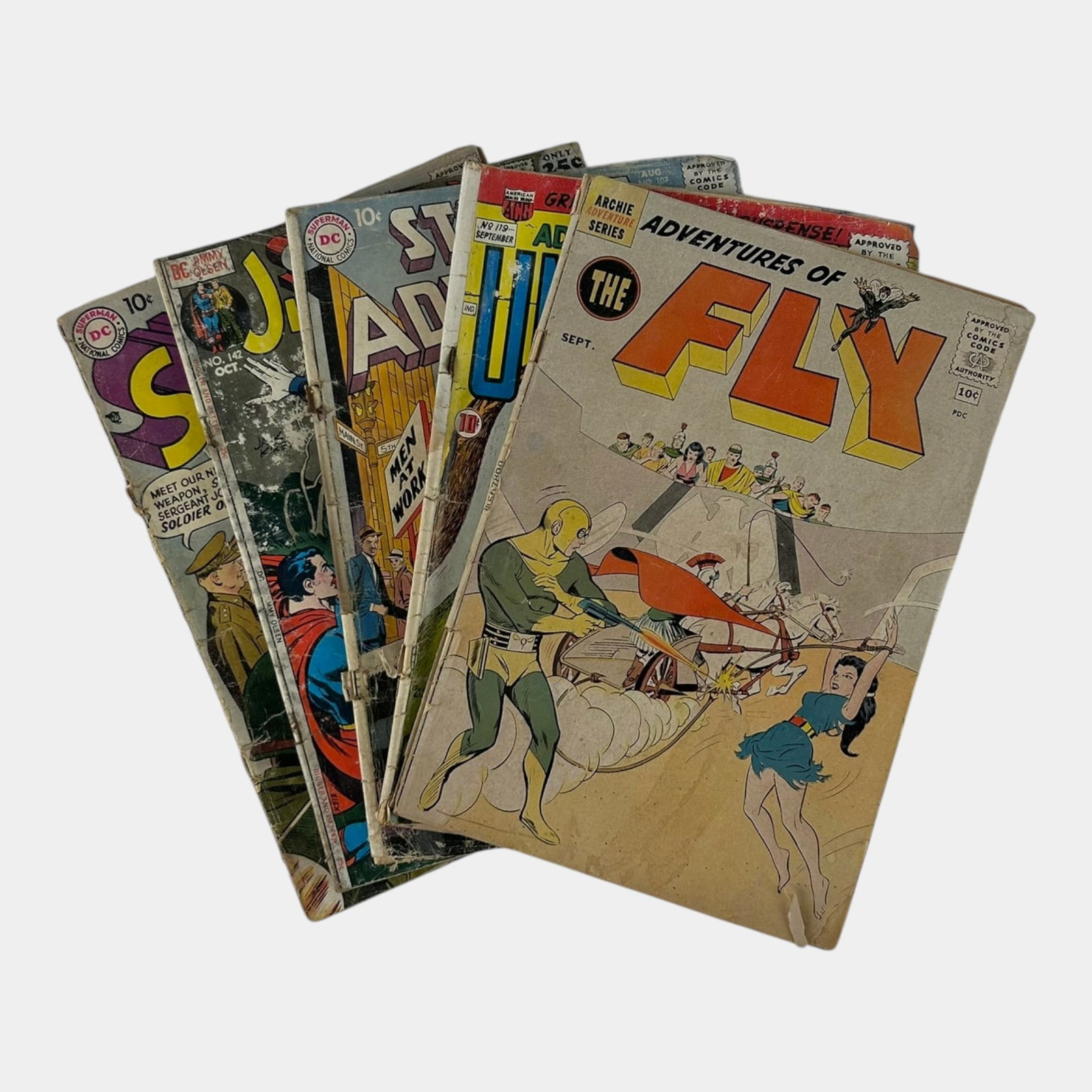 Adventures Into The Unknown, Strange Adventures, Superman, & Other Silver Age Comic Books (1 of 2)