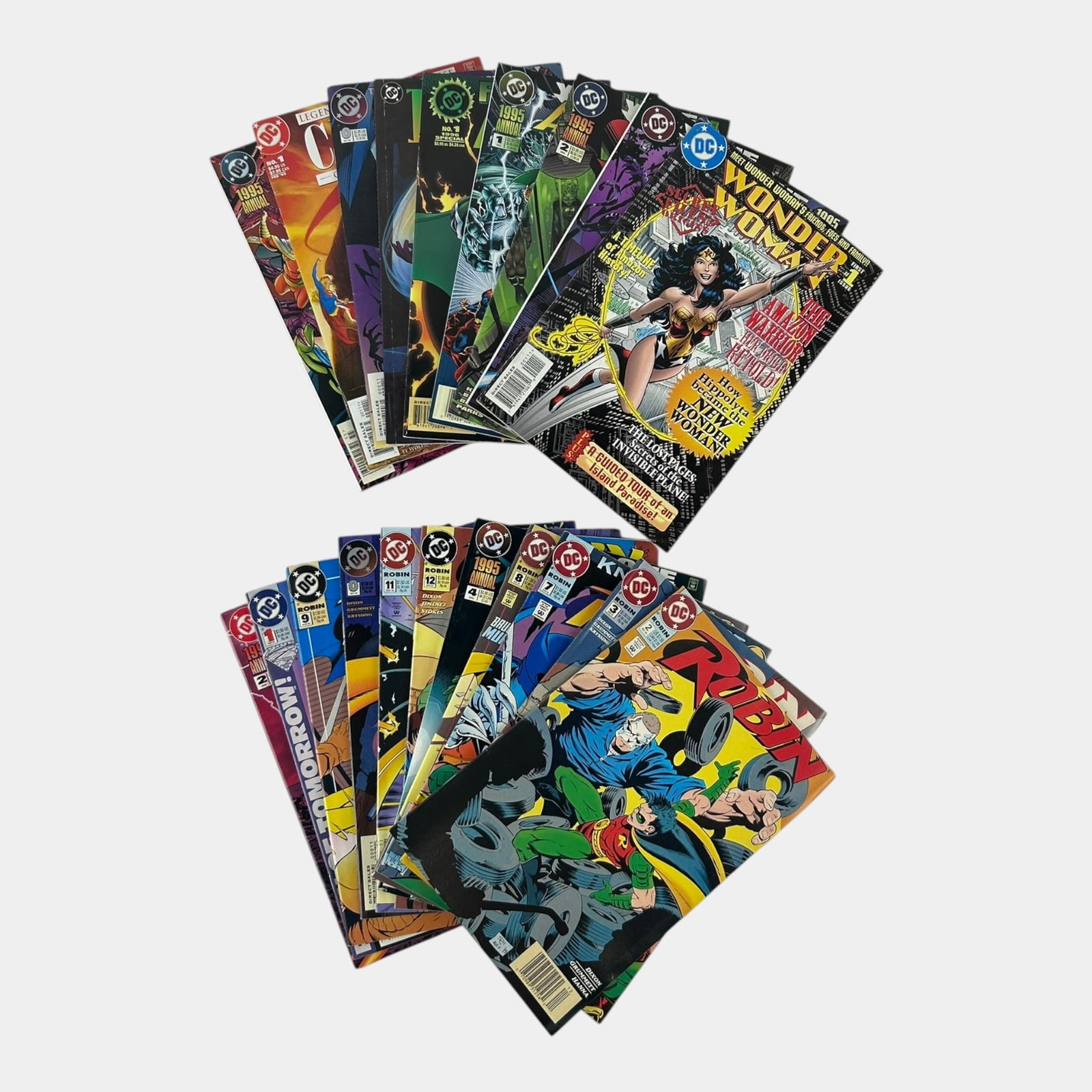 Batman, Wonder Woman, Riddler, Robin 20 Modern Age Issues DC Comics Comic Book (1 of 4)