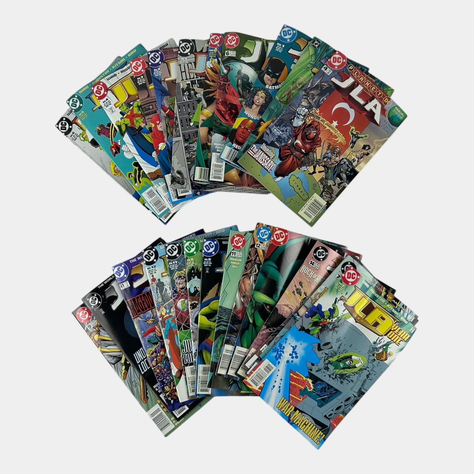 JLA Justice League Of America 28 Modern Age Issues DC Comics Comic Books: Professional, fast, and affordable in house shipping available for all items. For higher resolution images please visit bid.craftedauctions.com Auction Excellent condition. Age related wear.