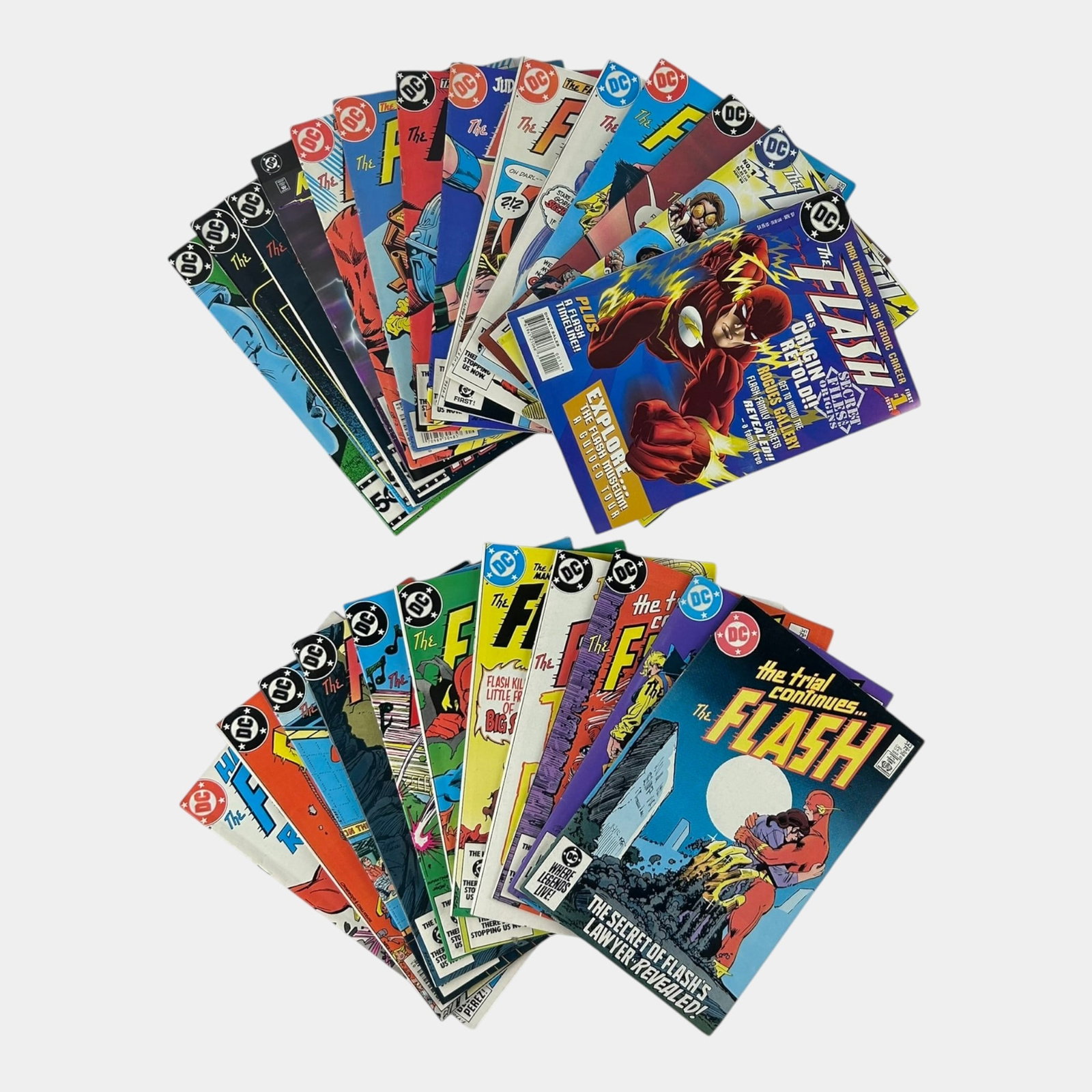 The Flash DC Comics 25 Issues Bronze Age To Modern Age Comic Books (1 of 4)