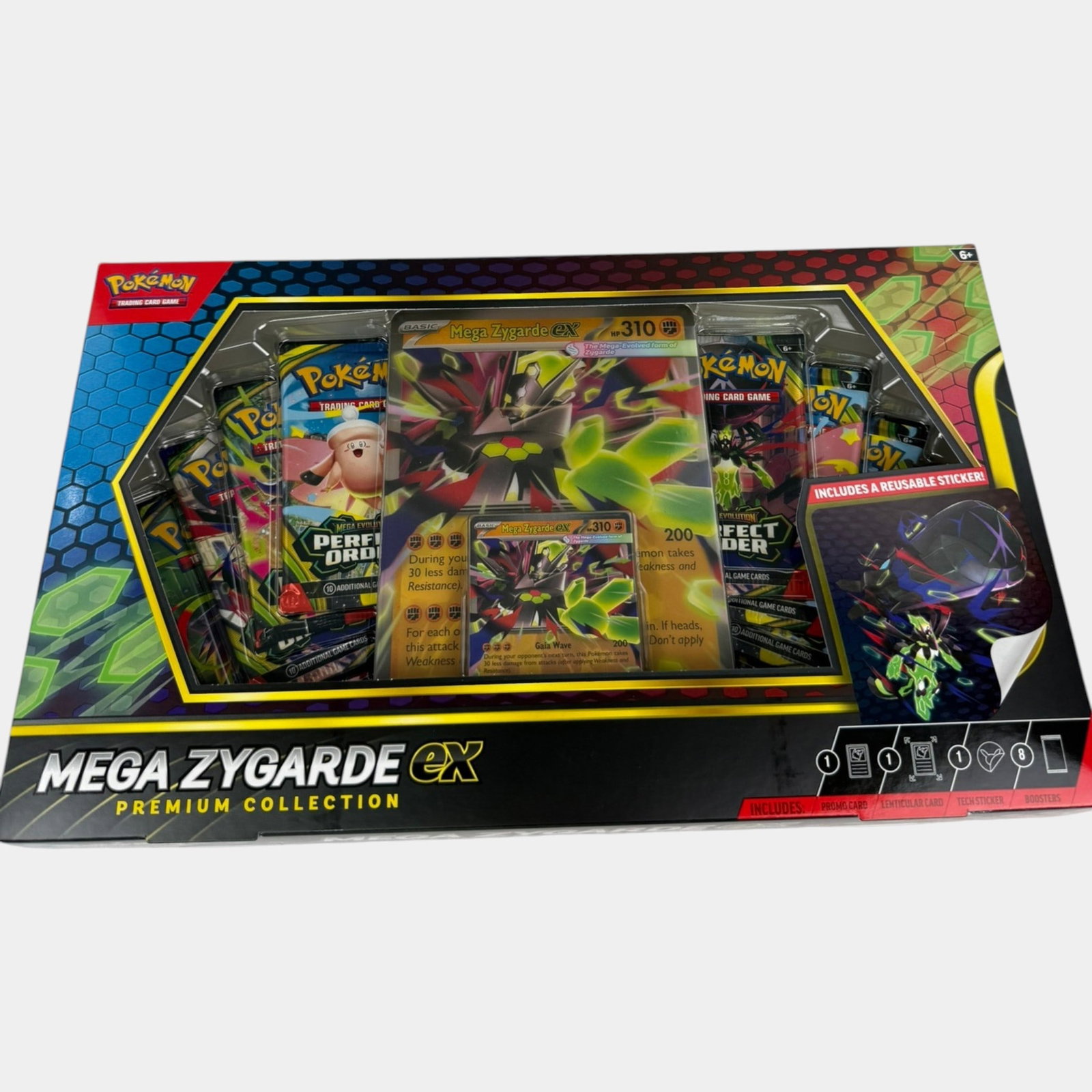 Pokemon Mega Zygarde GX Premium Collection Factory Sealed With Booster Packs & Promos (1 of 2)