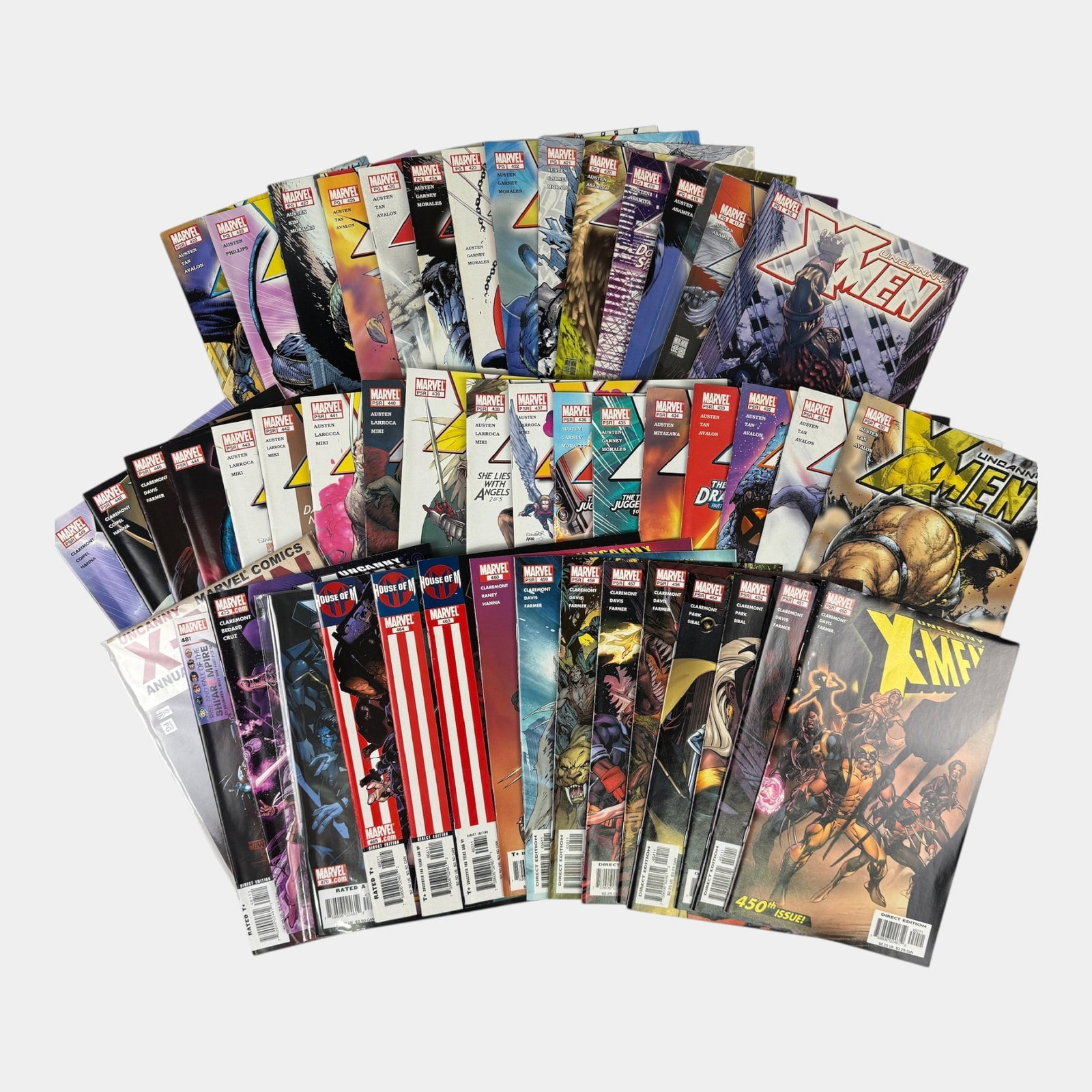 The Uncanny X-Men High Grade Modern Age 2000s Comic Books With Key Issues (1 of 4)